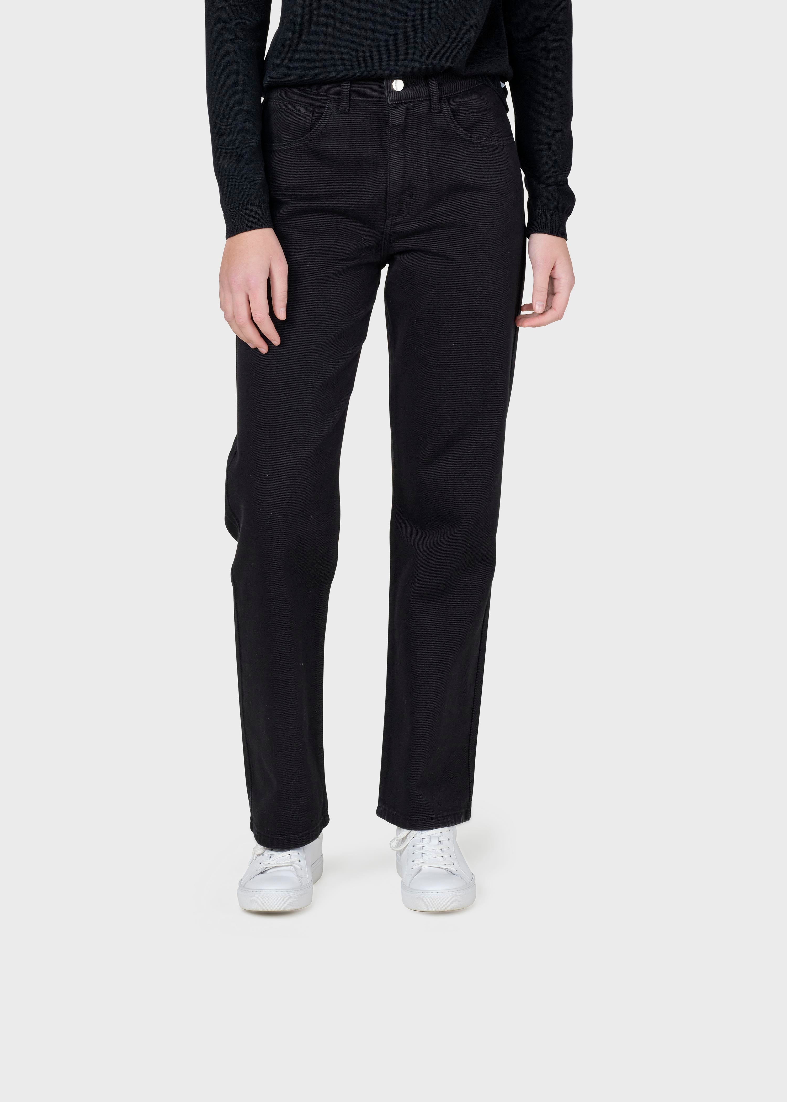 Rubi Denim Pants - Black Stonewash