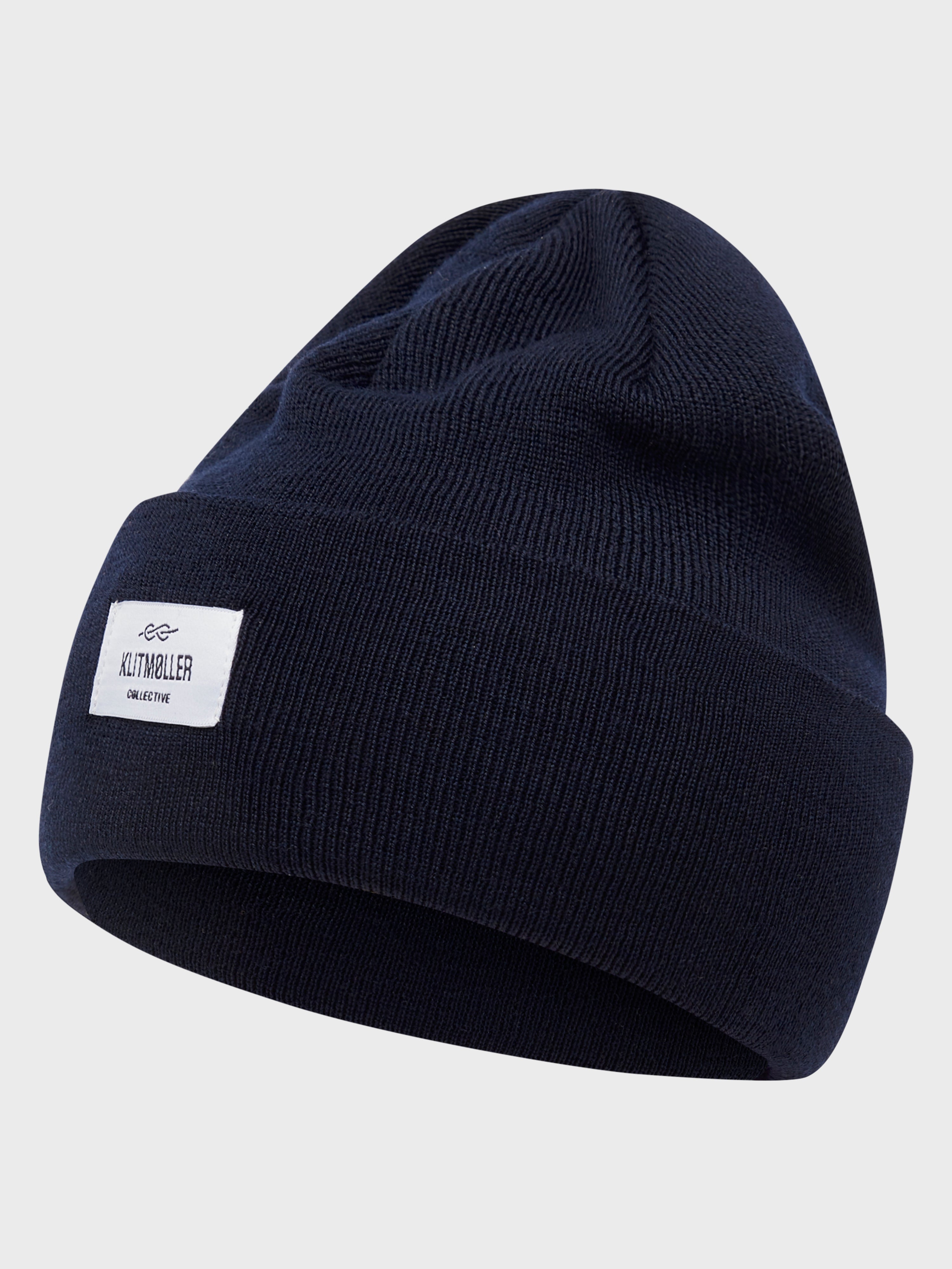 Tall Beanie - Navy
