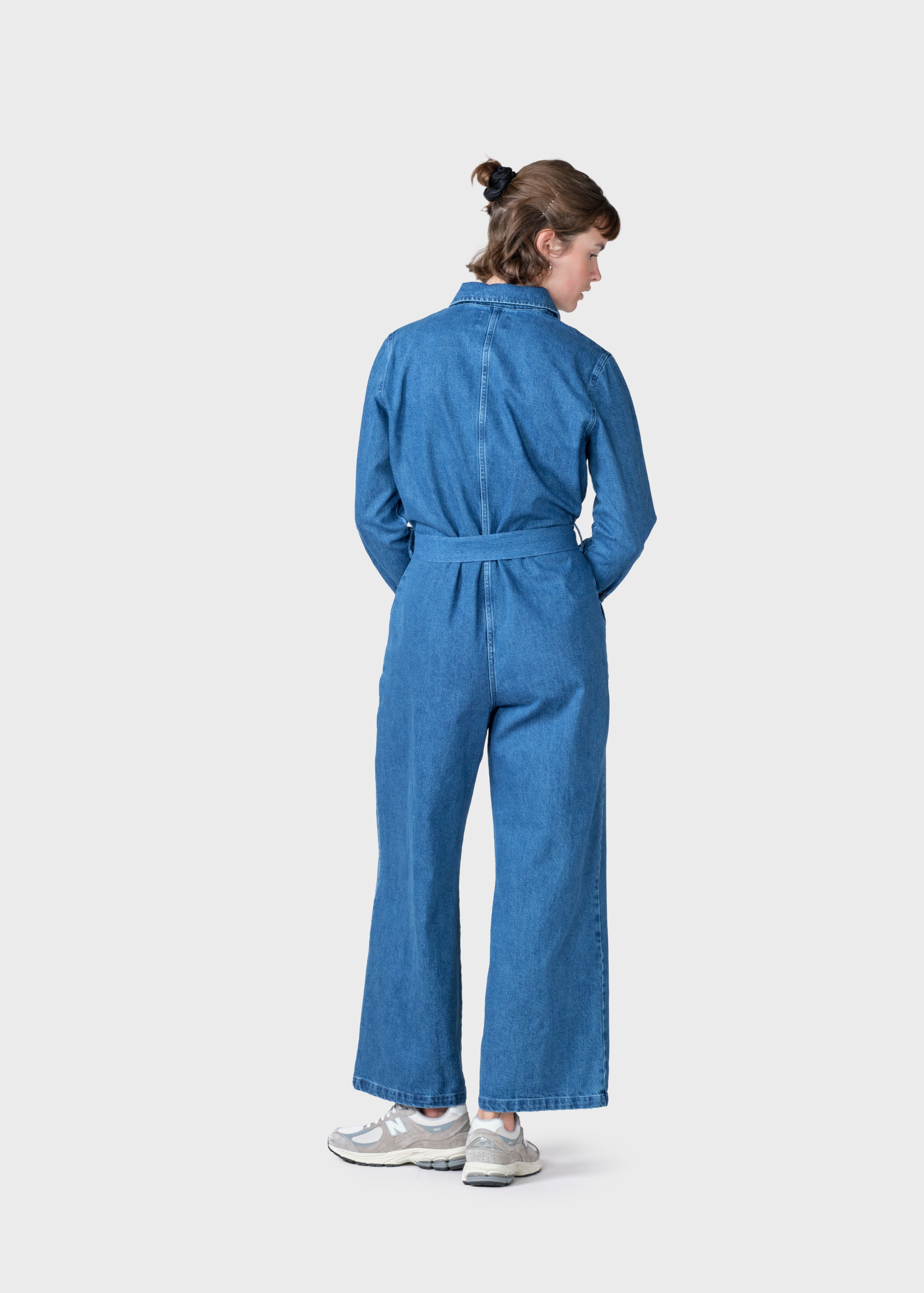 Taylor Jumpsuit - Light Blue Stonewash