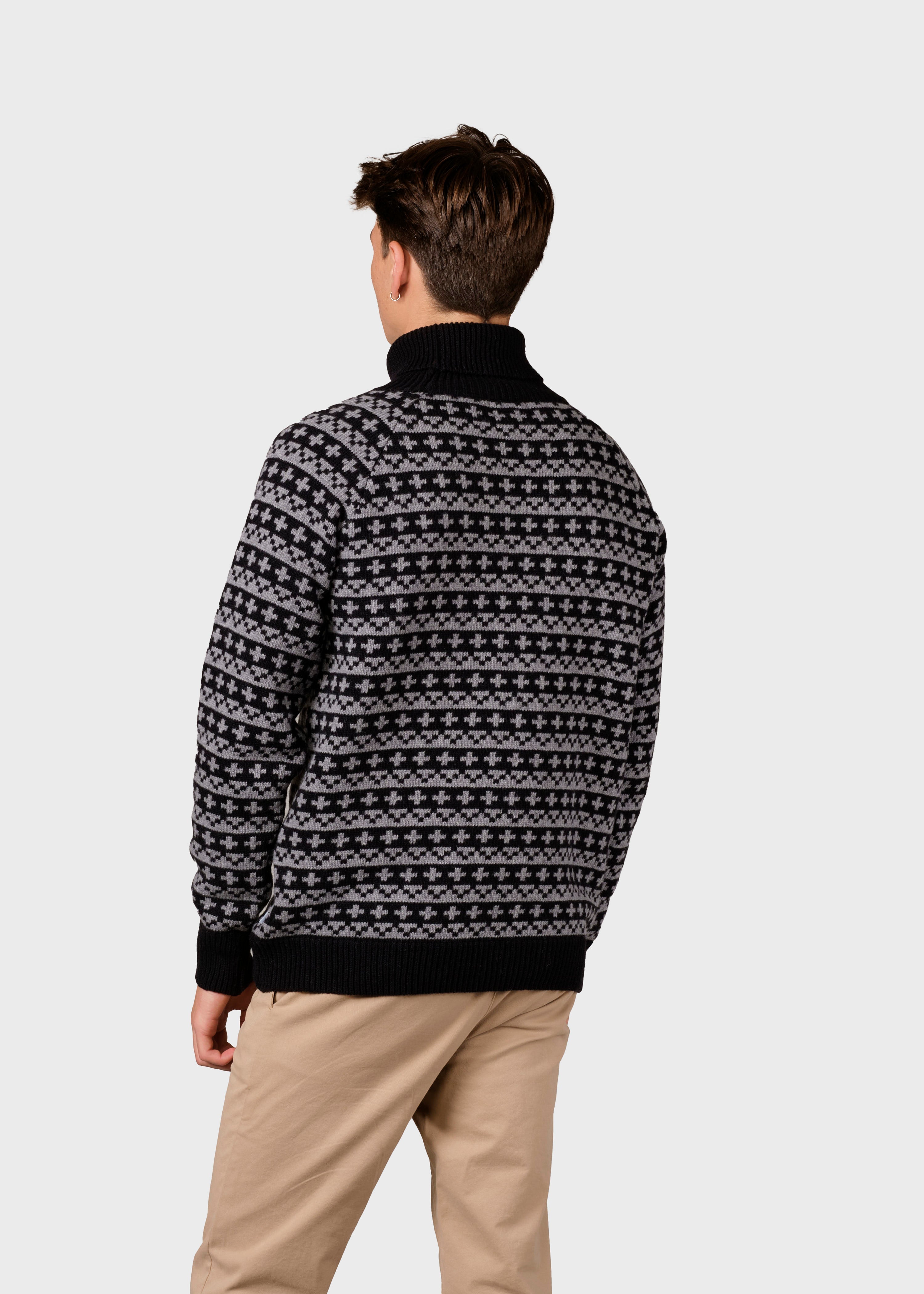 Teo Knit - Black/light Grey