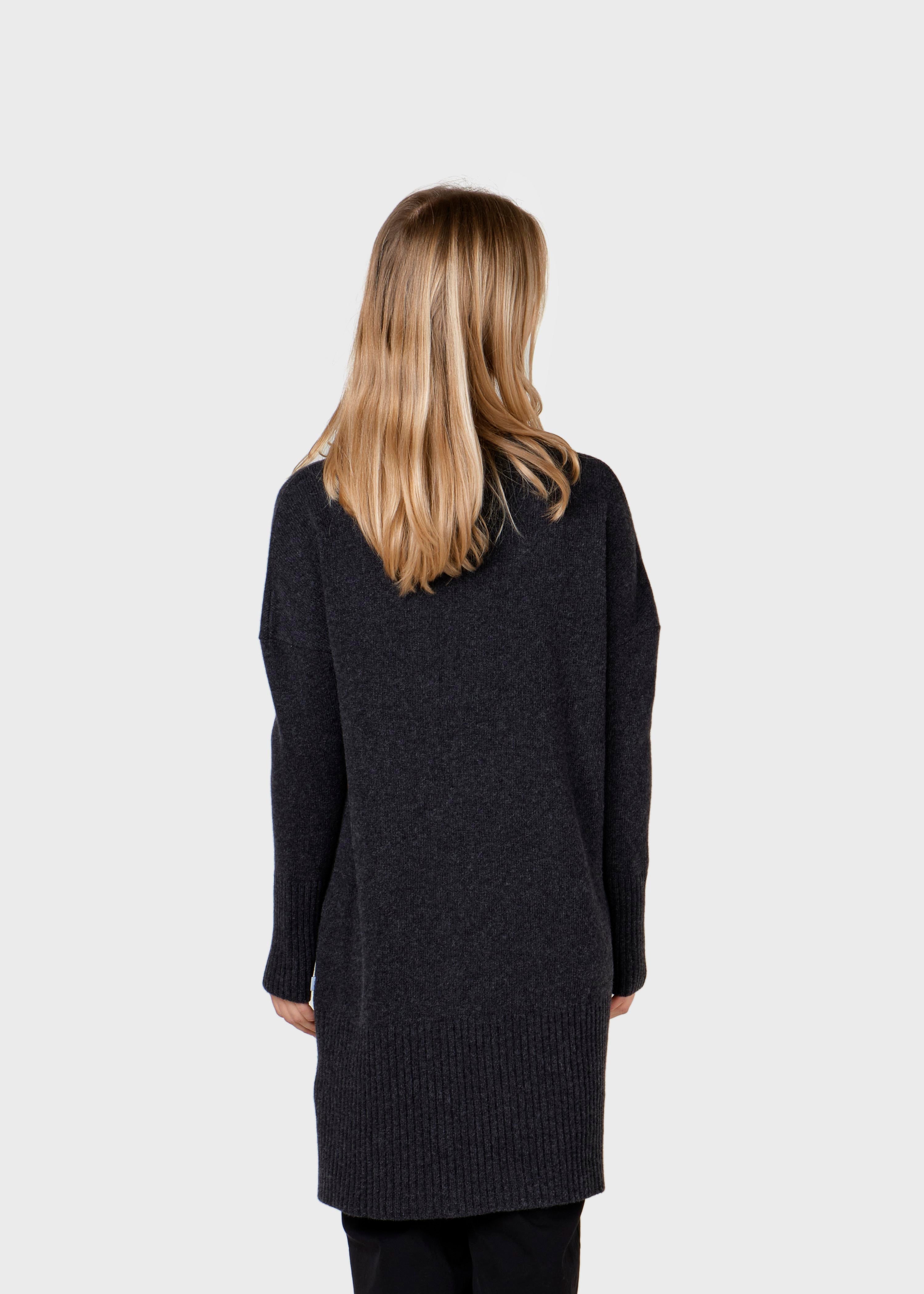 Thea Knit Dress - Anthracite
