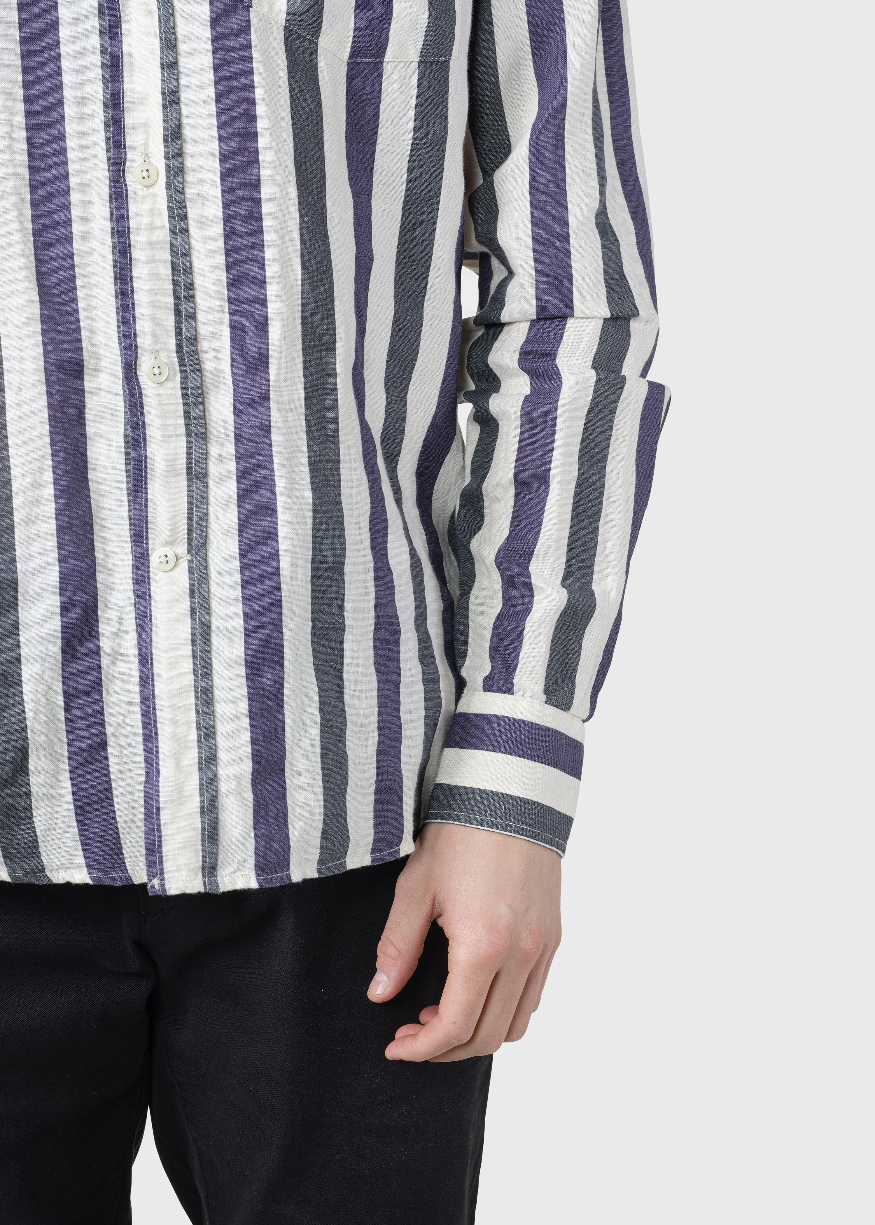 Valdis Shirt - Navy/ocean