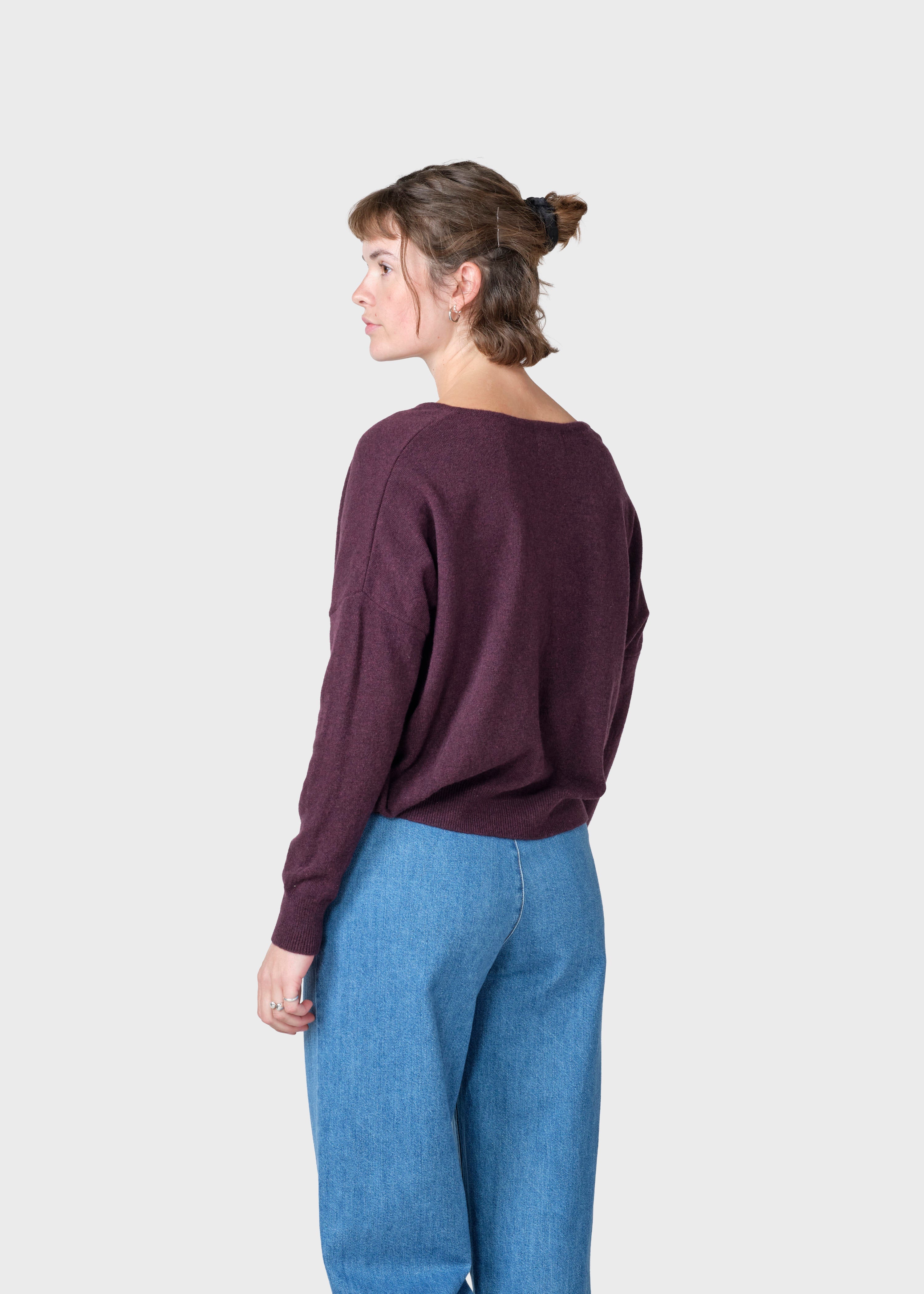 Vanessa Knit - Burgundy