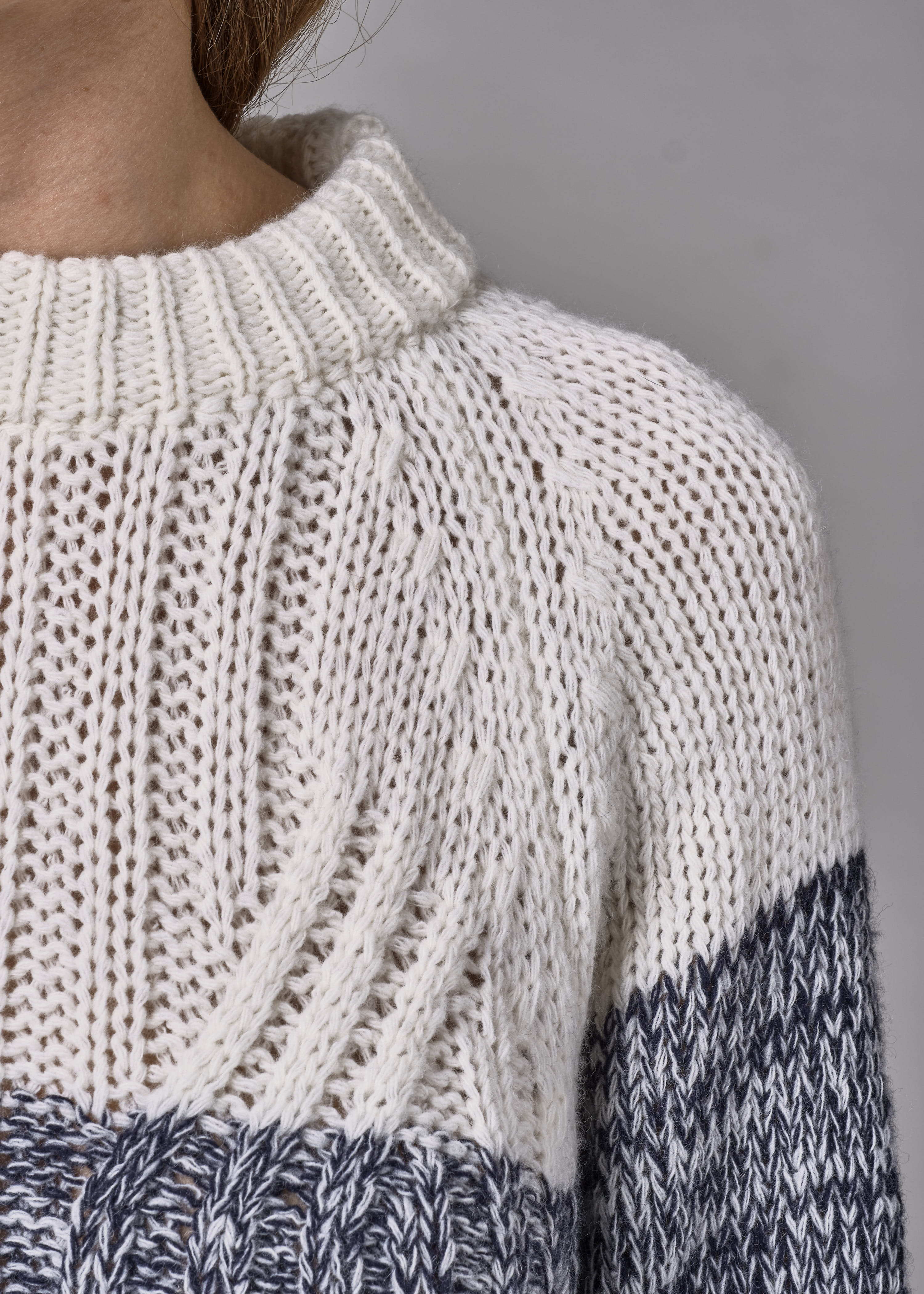 Viva Knit - Cream/navy