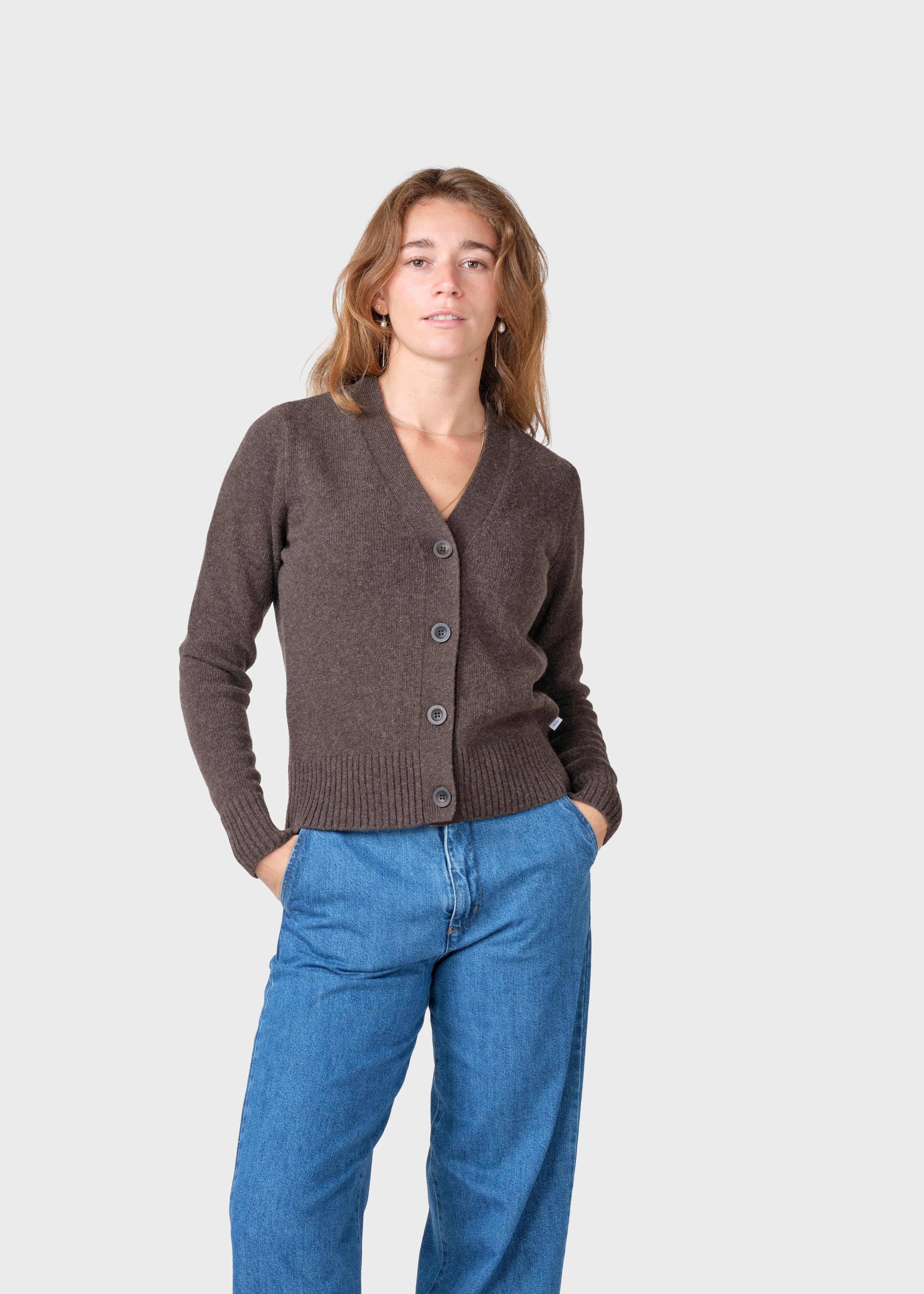 Wilma Knit Cardigan - Taupe