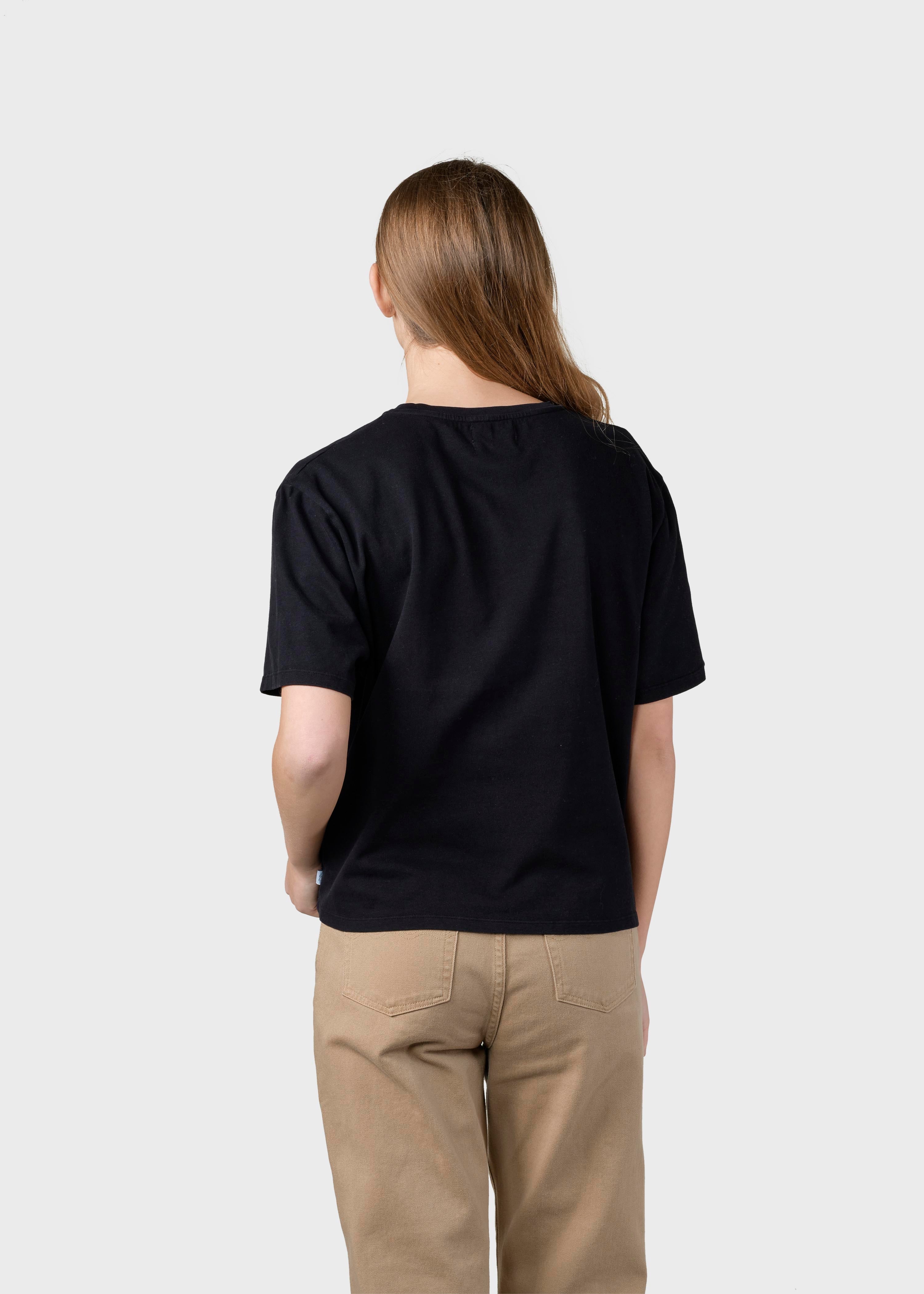 Womens Boxy Tee - Black