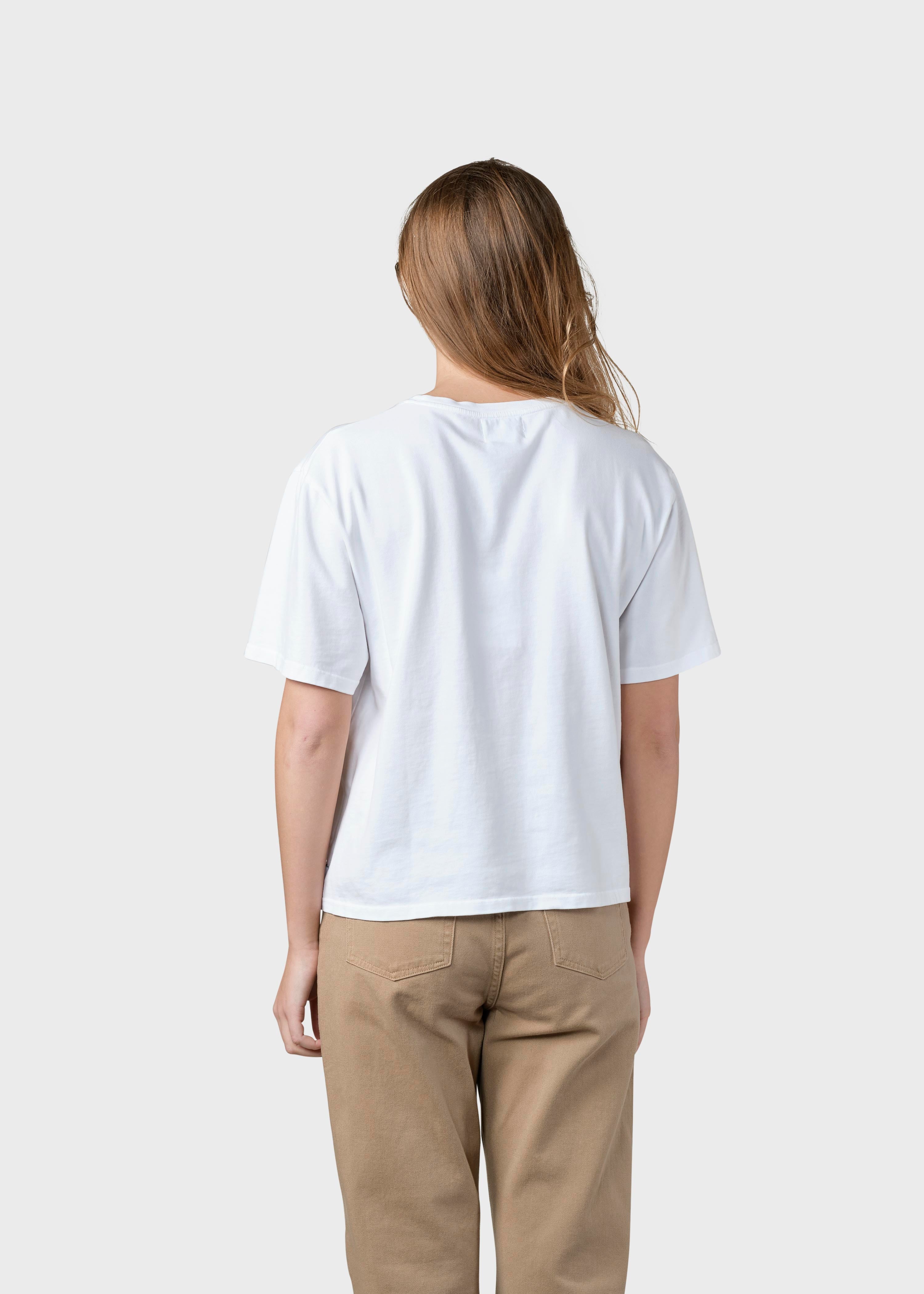 Womens Boxy Tee - White