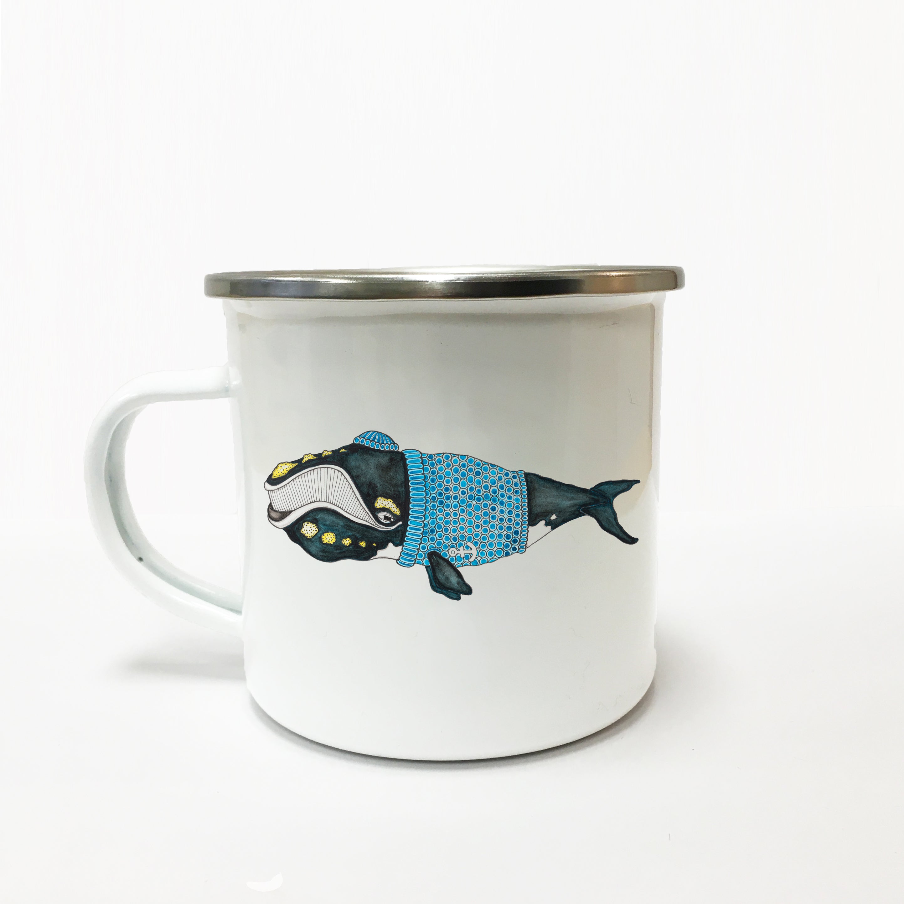 Northern Right Whale Emaljekrus