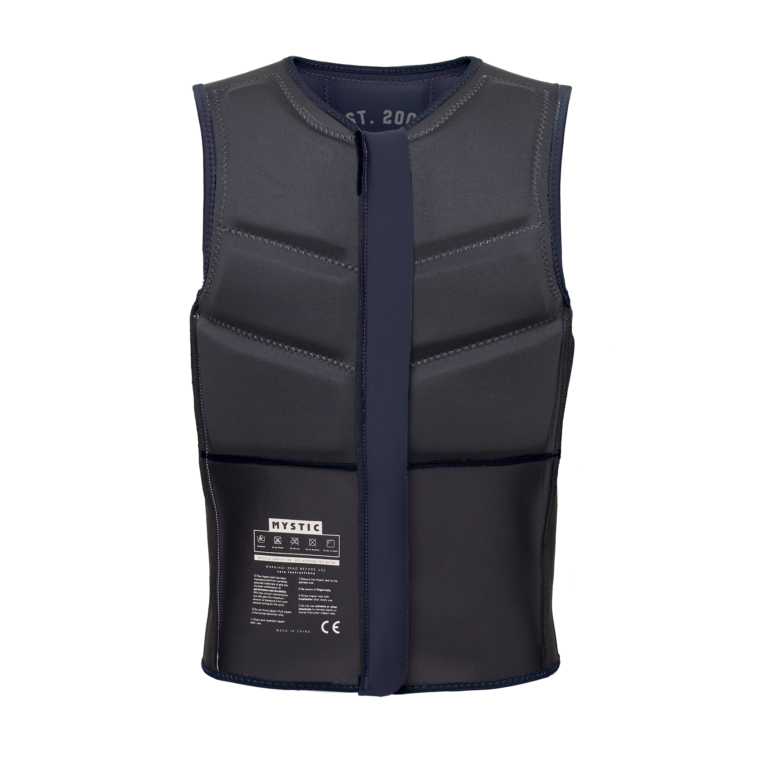 Star Impact Vest Fzip - Marineblå