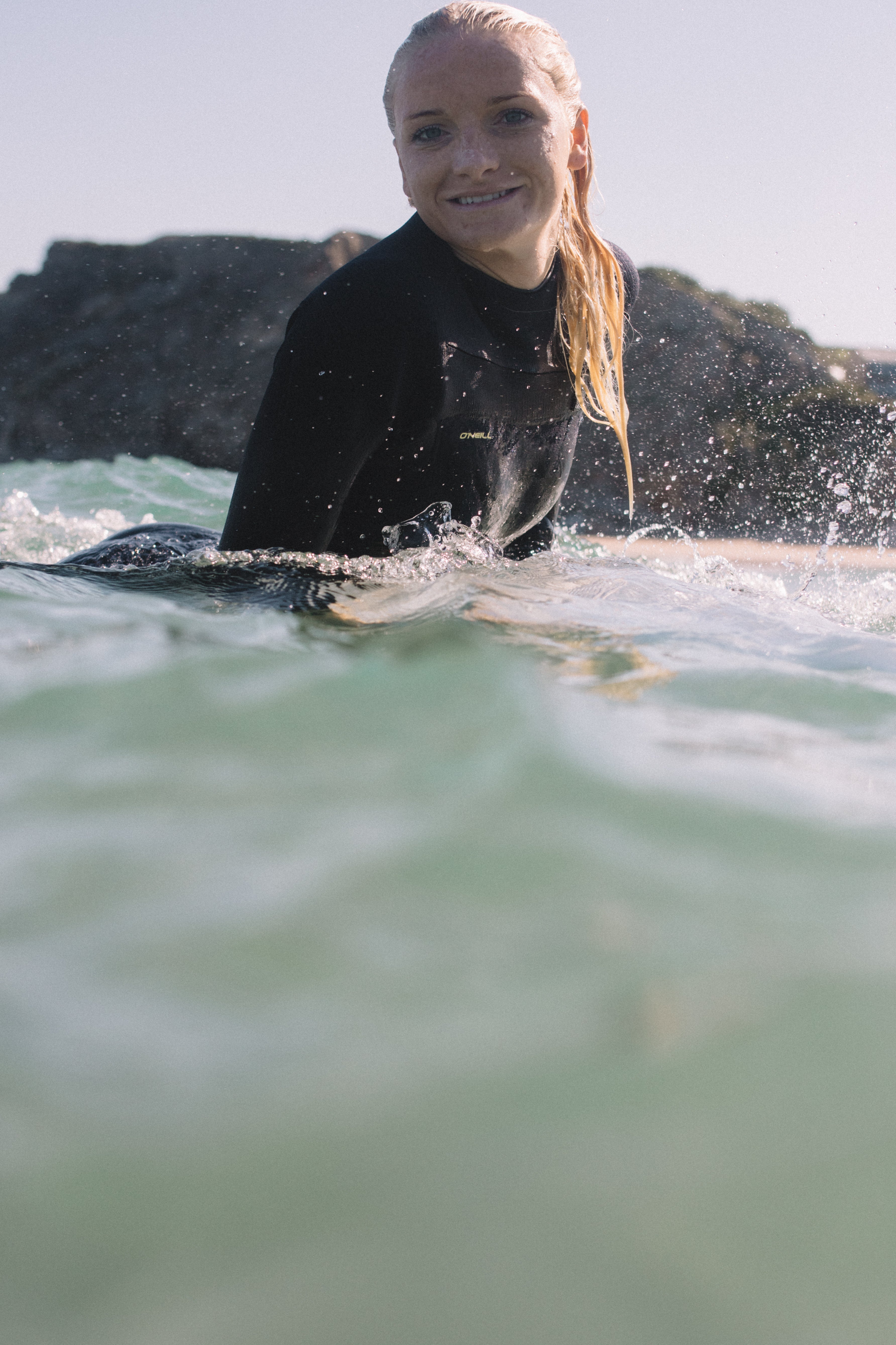 Wms Hyperfreak 4/3+ Chest Zip Full - black/black