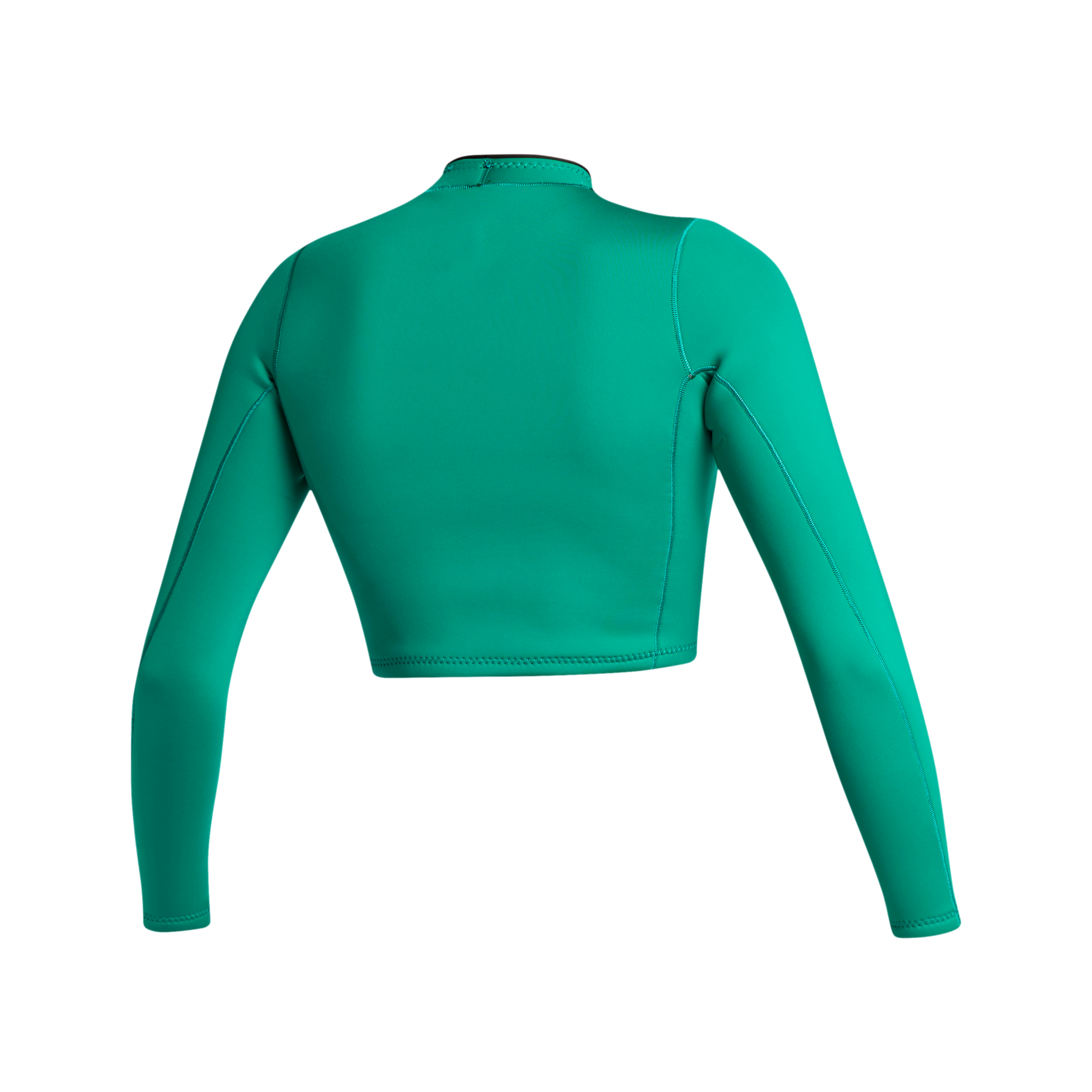 Lunar L/S Crop Top Neoprene 2mm Women - Green