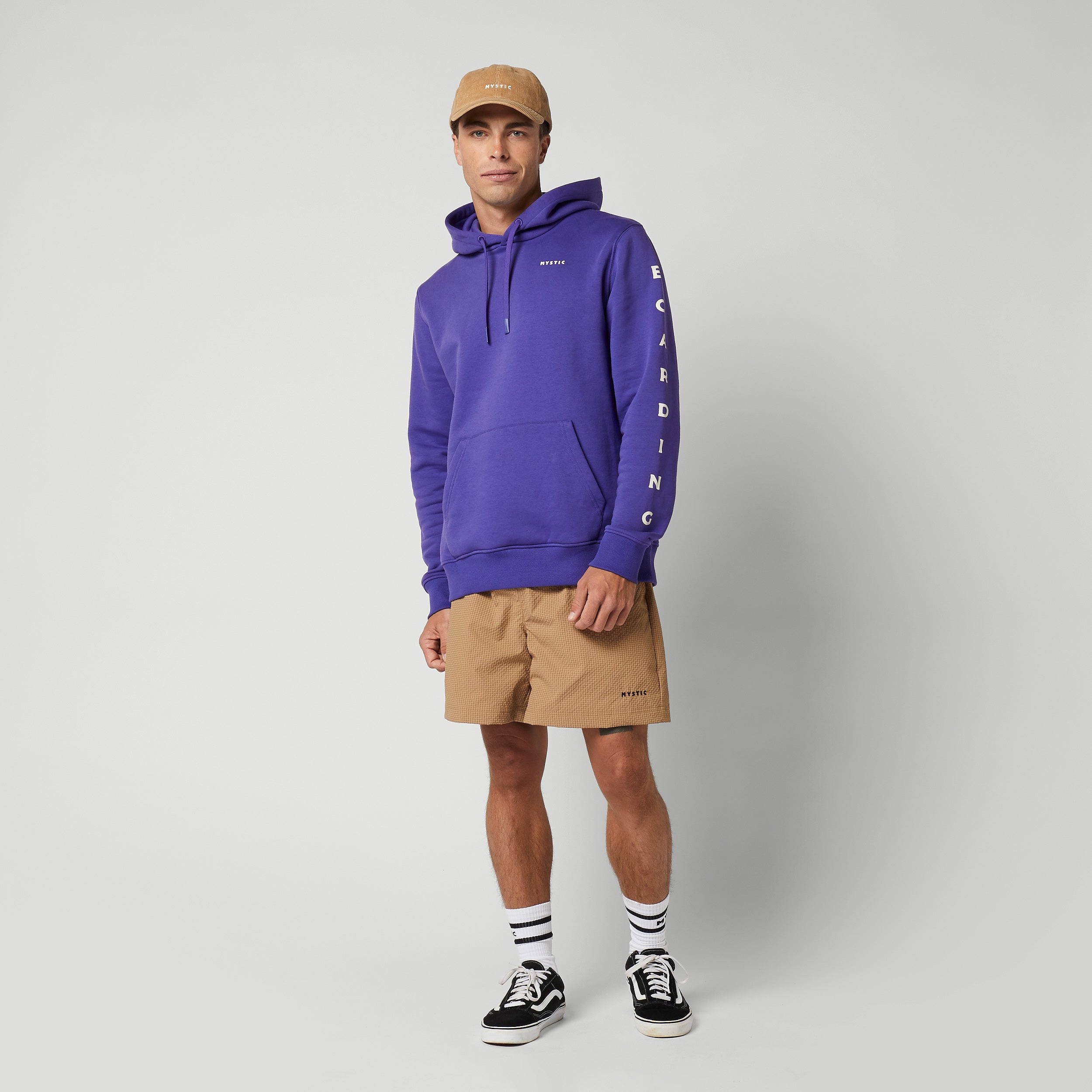 Mystic - Bolt Hood Sweat - Purple