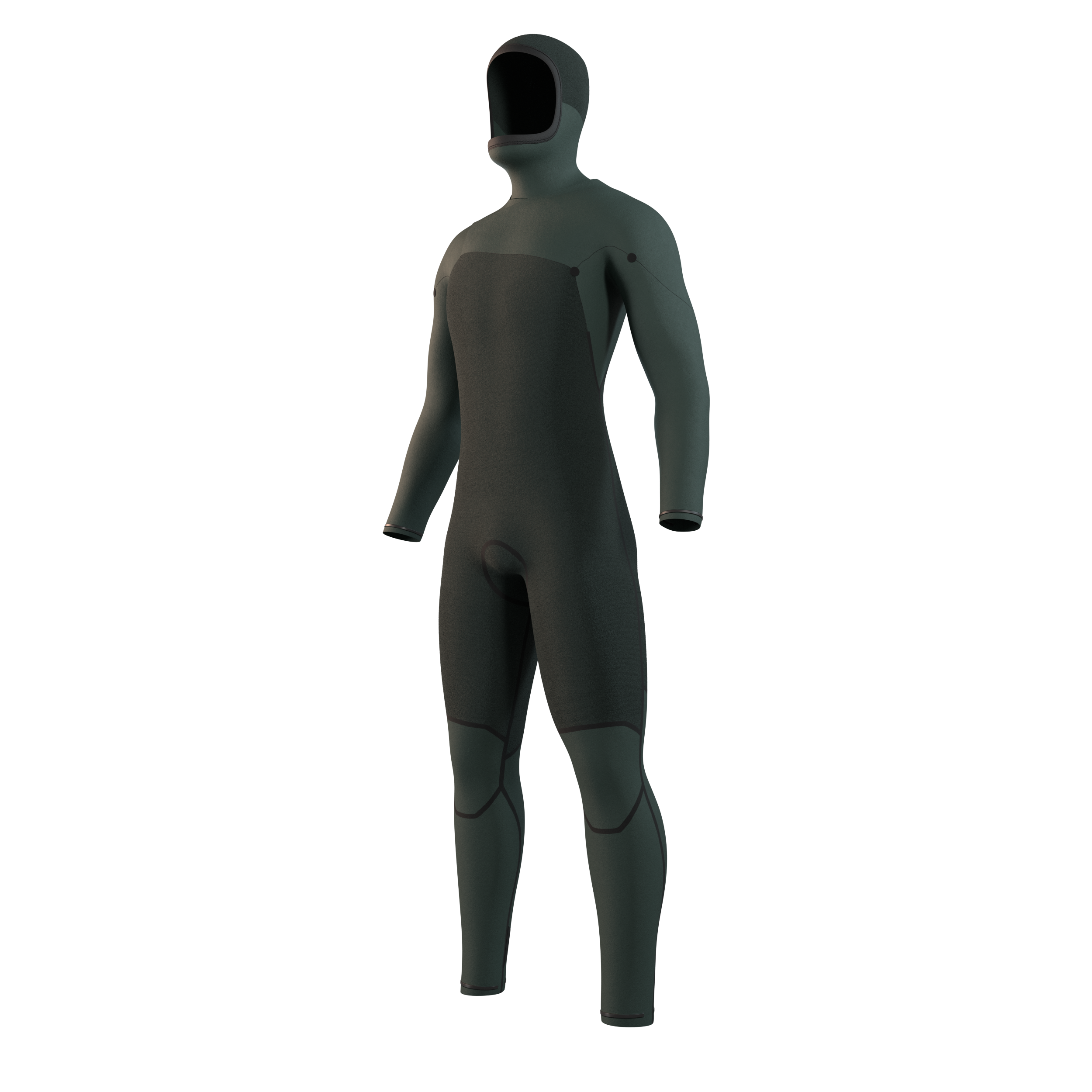 Mystic - Motion Hooded Fullsuit 5/3mm Fzip - 2025