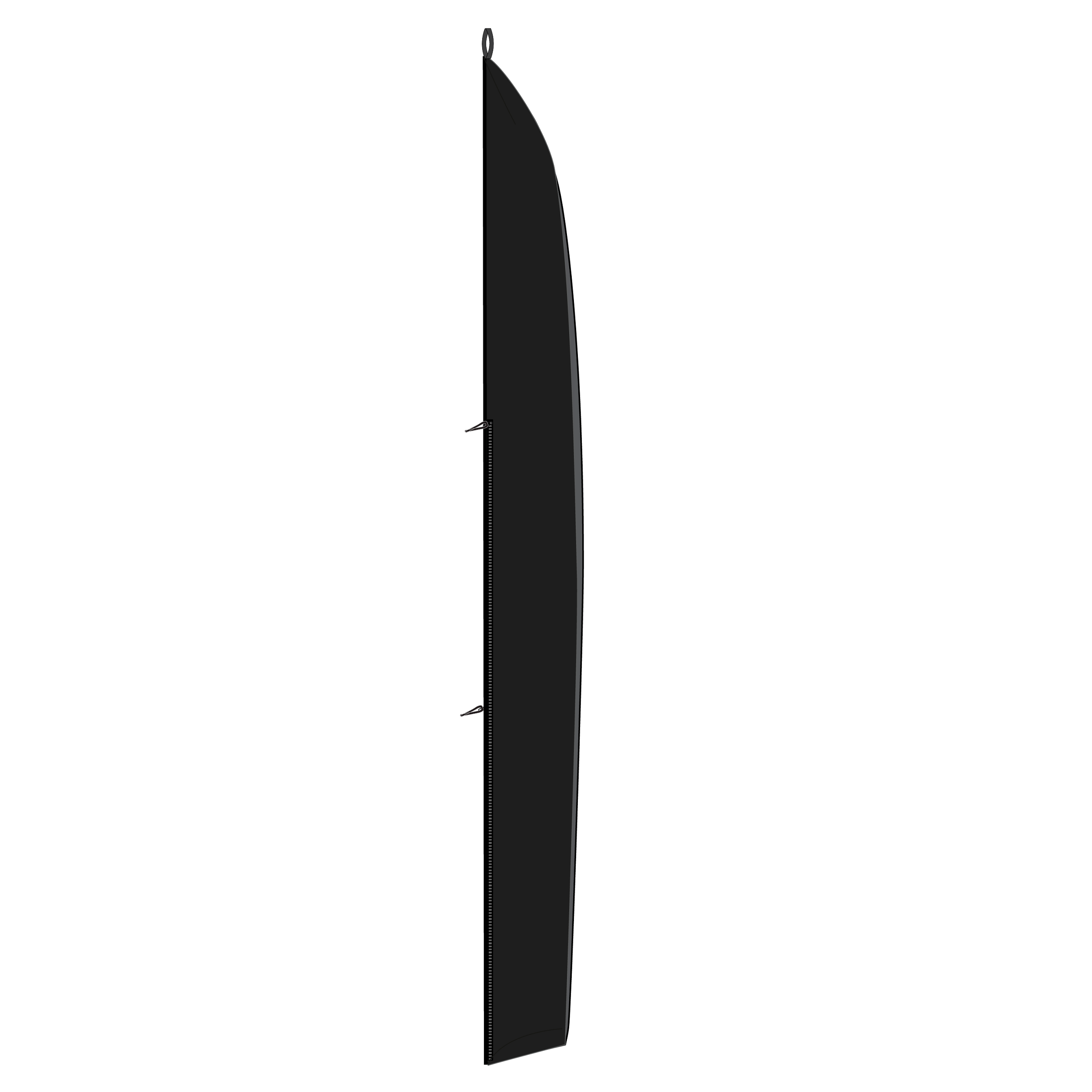 Mystic - Patrol Day Cover Downwind Foilboard - Black