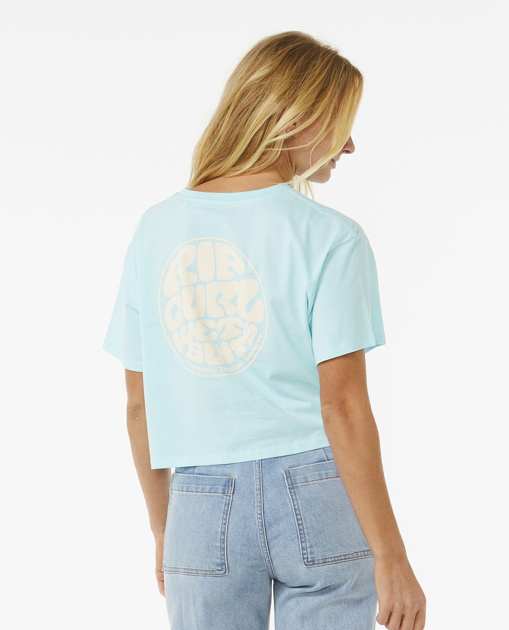 Wettie Icon Crop Short Sleeve Tee