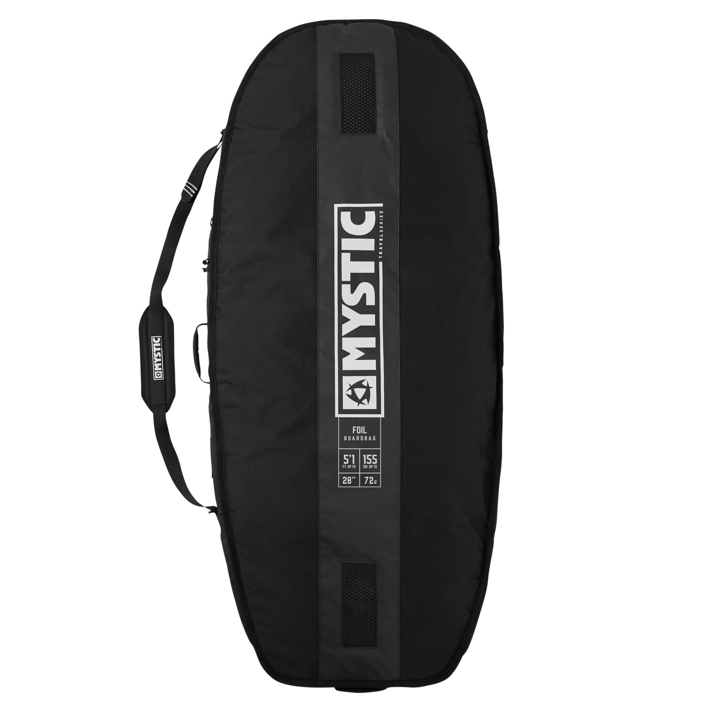 Star Wingfoil Boardbag Wheeled - Black
