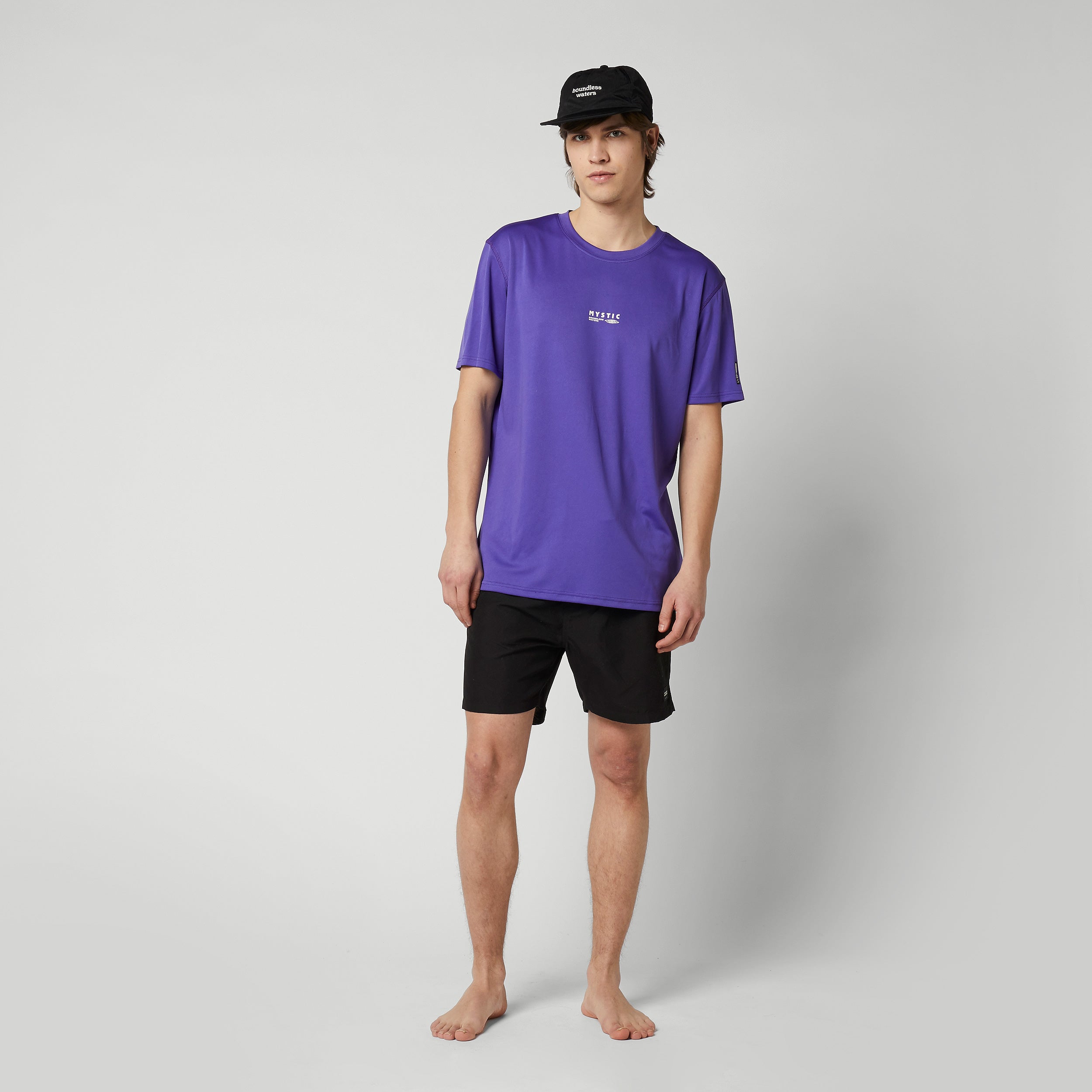 Tactic S/S Loosefit Quickdry - Purple