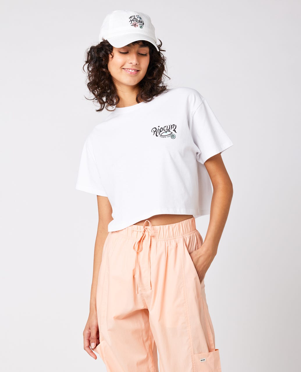 Paradiso Crop Short Sleeve Tee