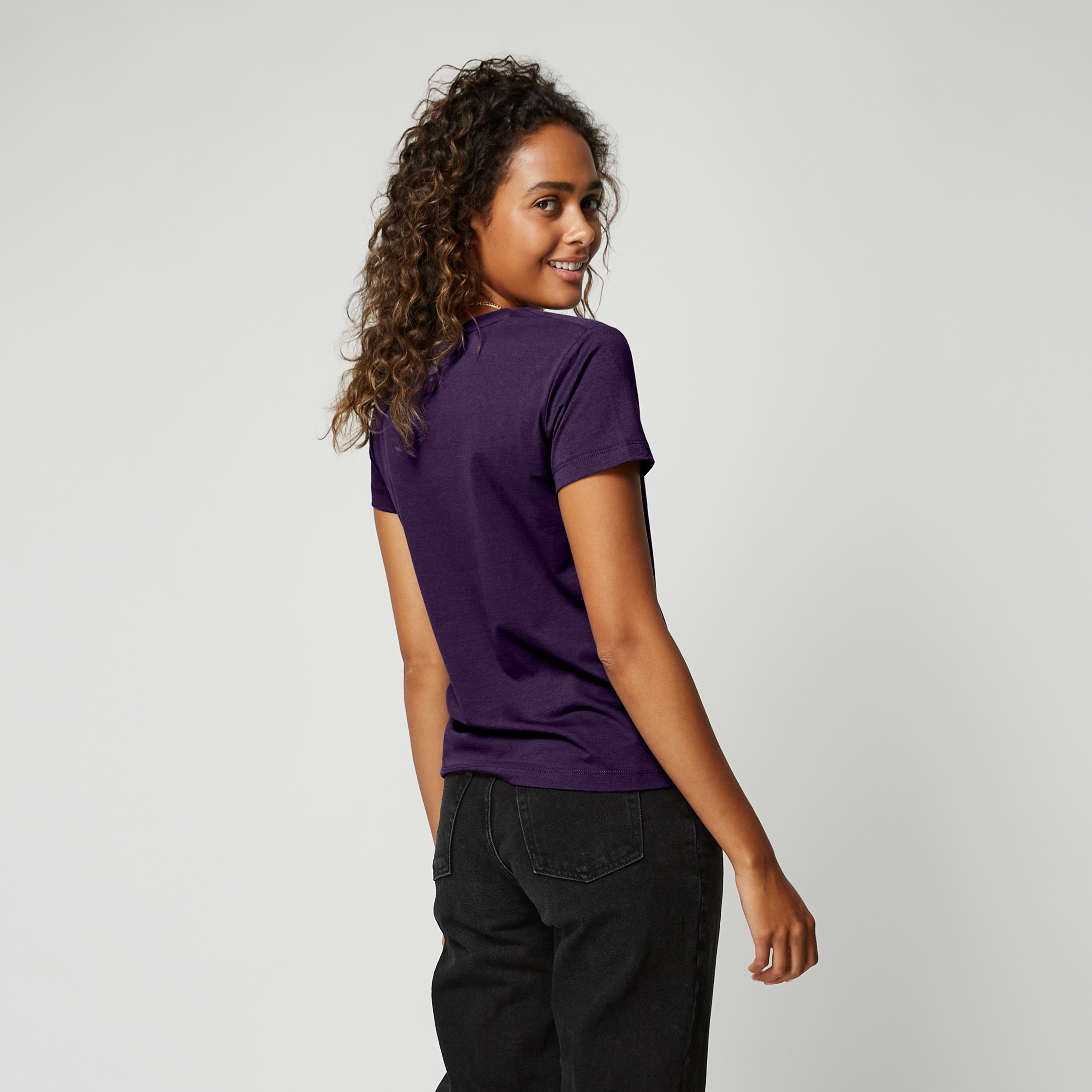 Mystic - Brand Tee Women - Deep Purple