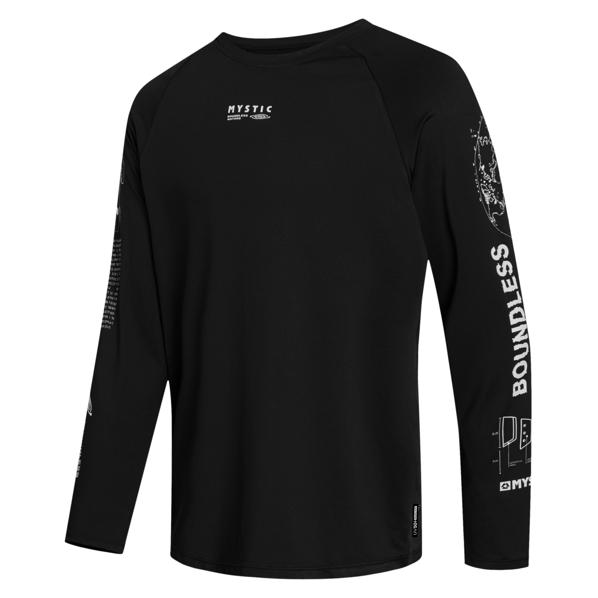 Tactic L/S Loosefit Quickdry - Black