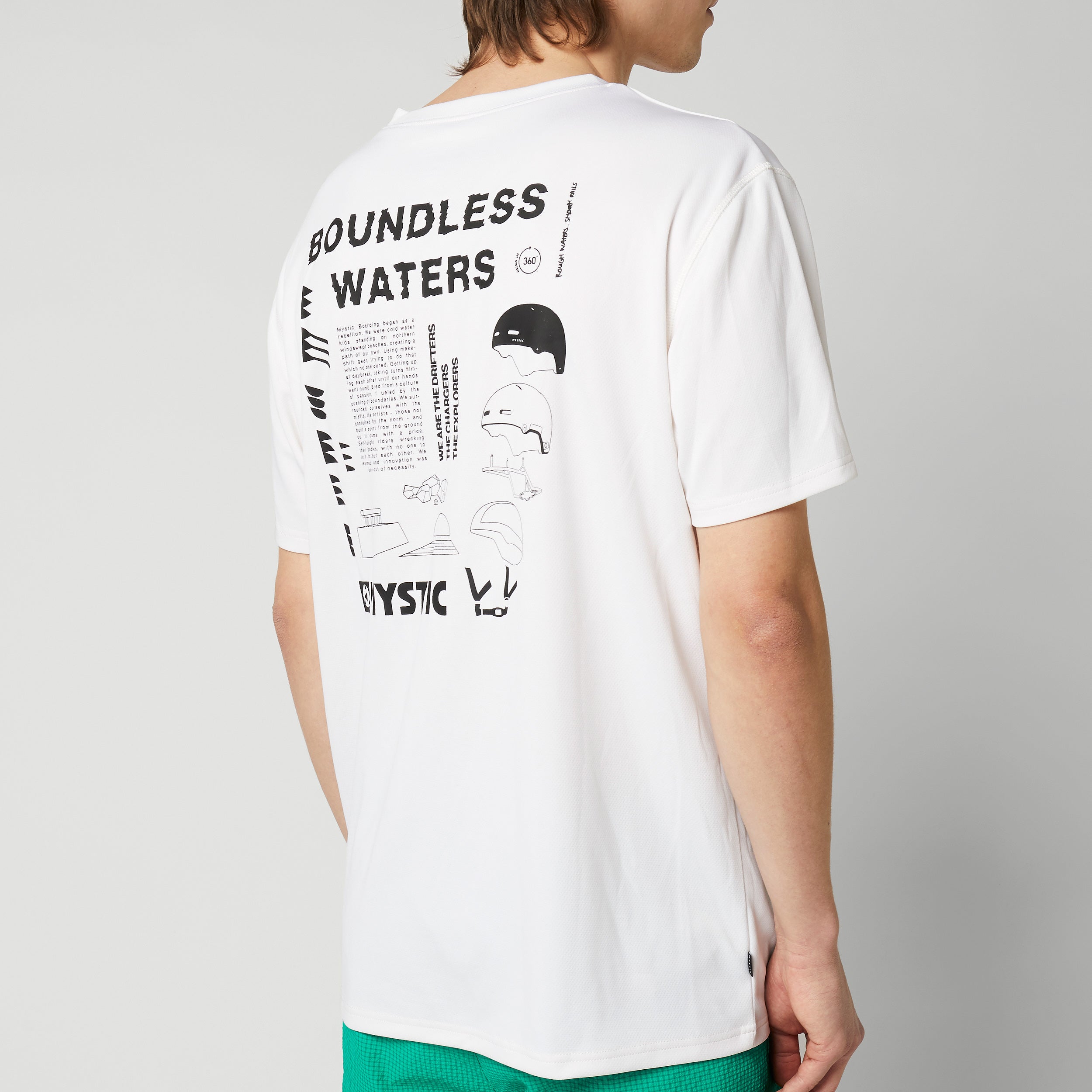 Tactic S/S Loosefit Quickdry - Off White