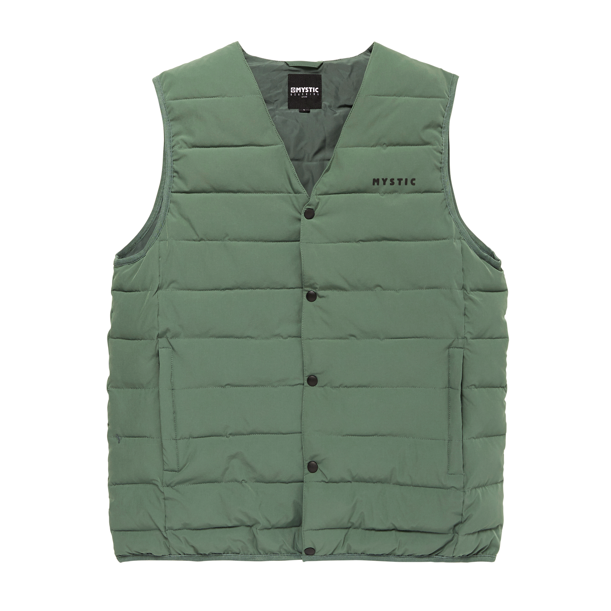 Quilted Bodywarmer - Brave Green
