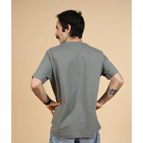 Earth Karma Brushed T-Shirt - Castor Grey