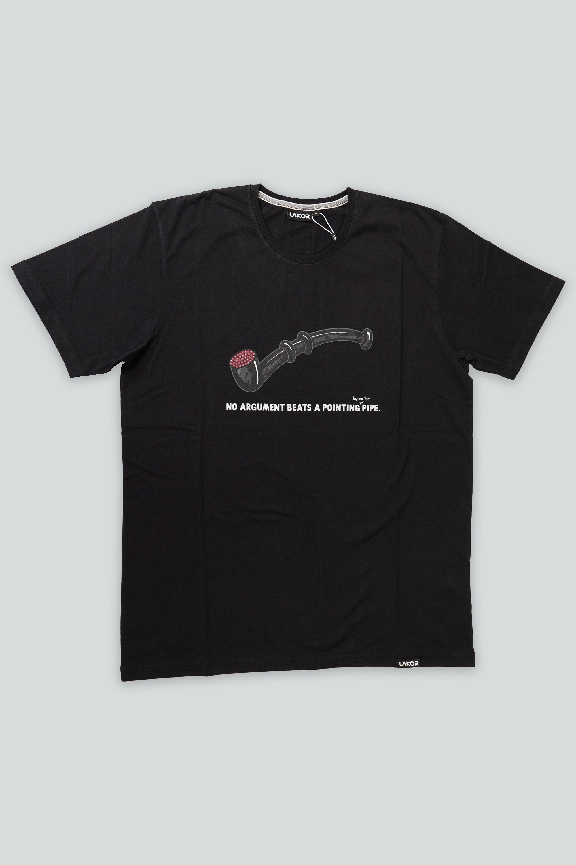 Lakridspibe Tee (Black)