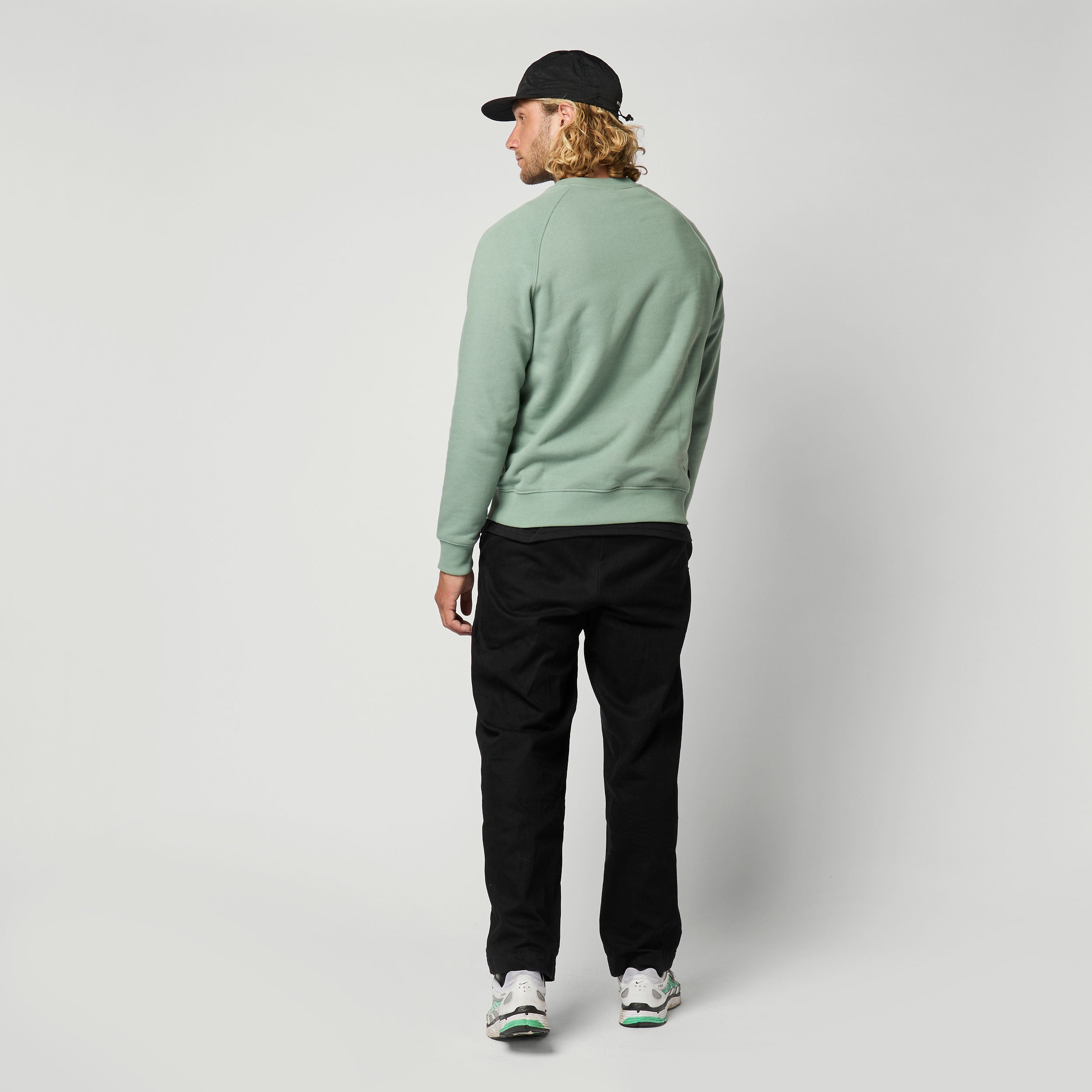 Mystic - Token Crew Sweat - Frozen Green