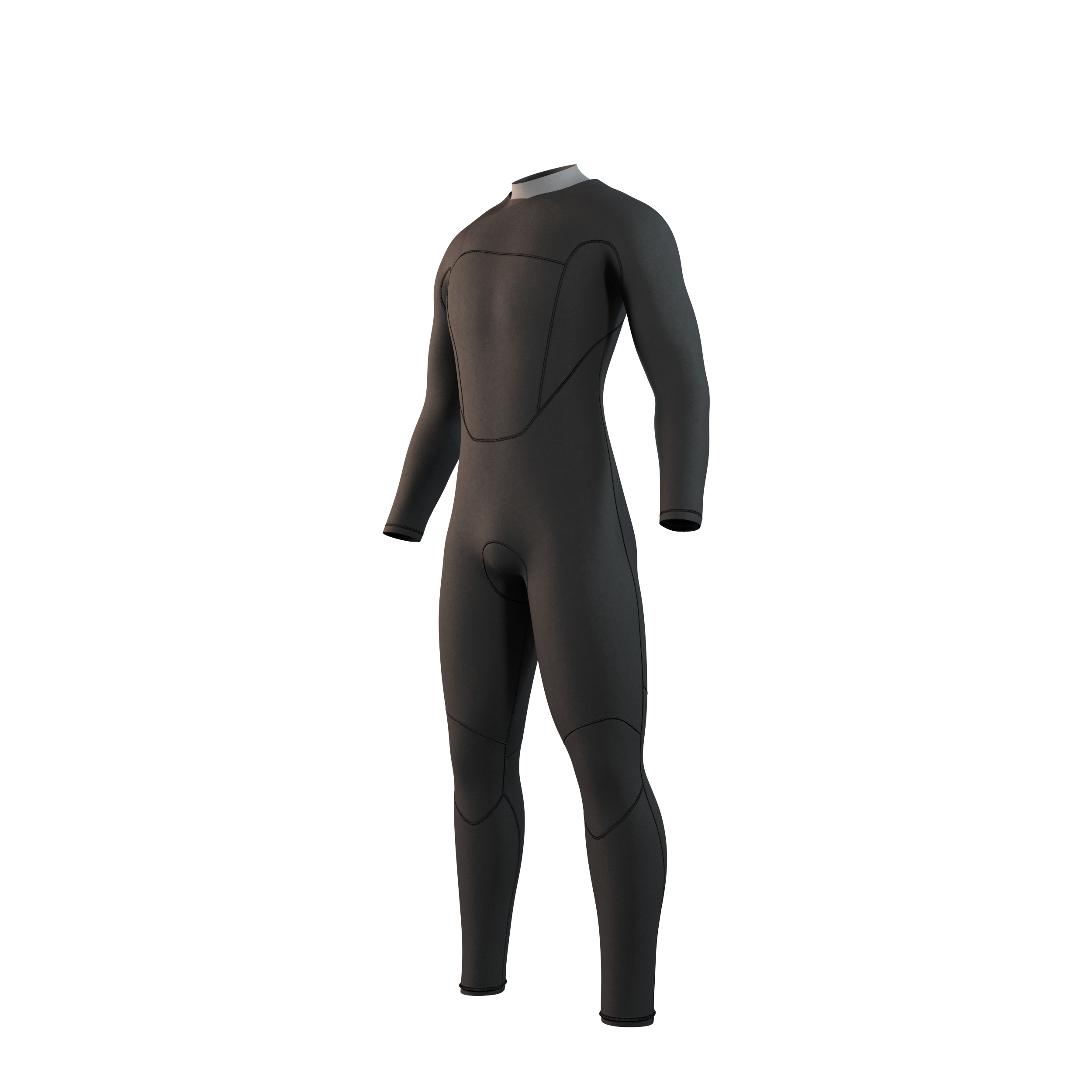 Mystic - Brand Fullsuit 3/2mm Fzip Flatlock - 2025 - Black