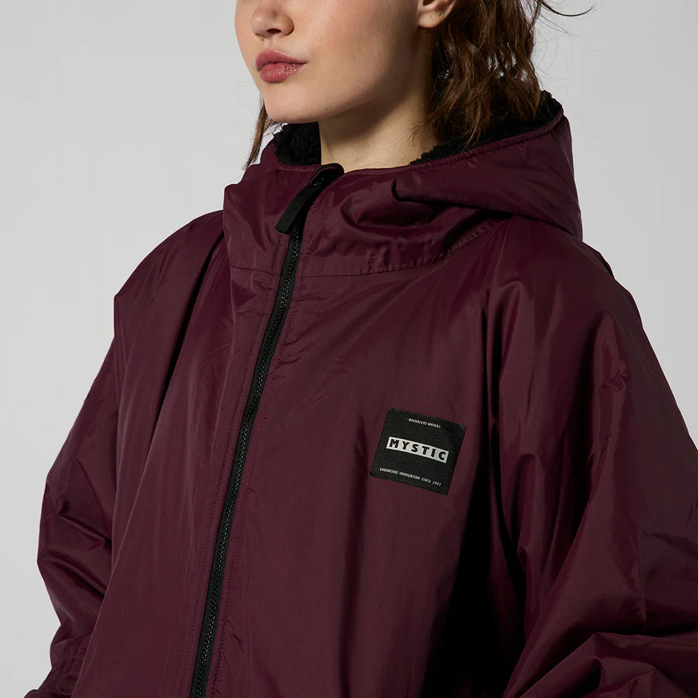 Poncho Explore - Oxblood Red