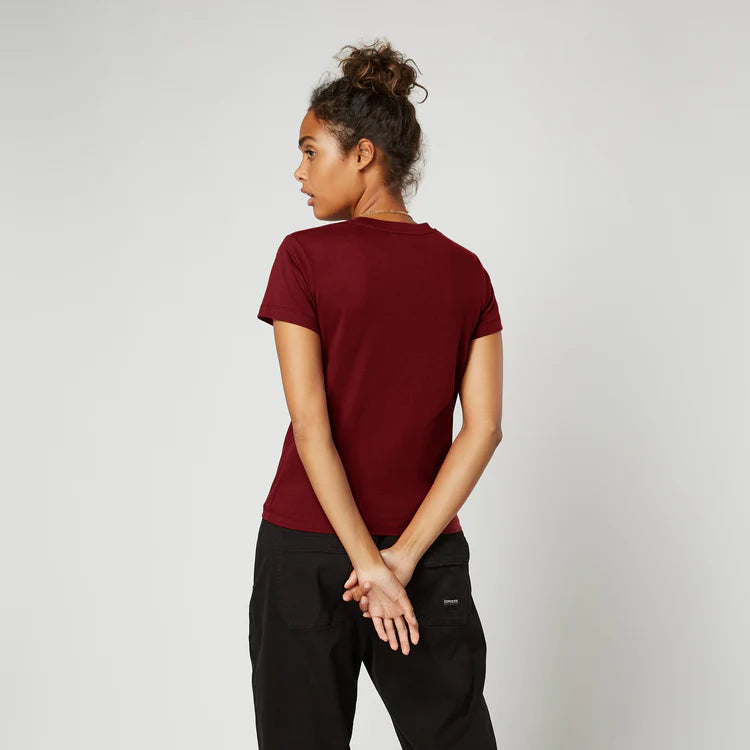 Mystic - Brand Tee Women - Merlot