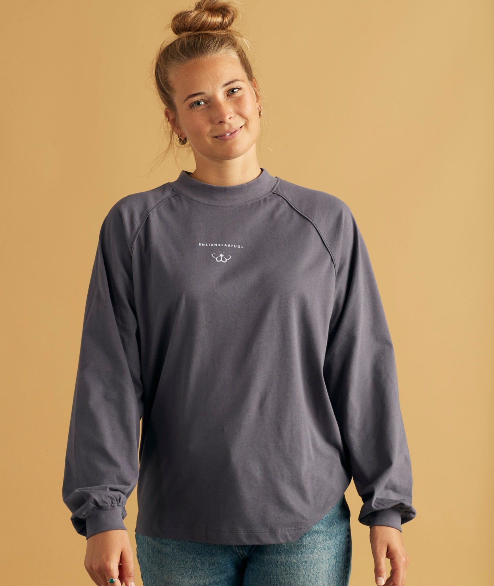 11058 | Elsk Ensian Esther Women'S Ls Tee | Stone Purple