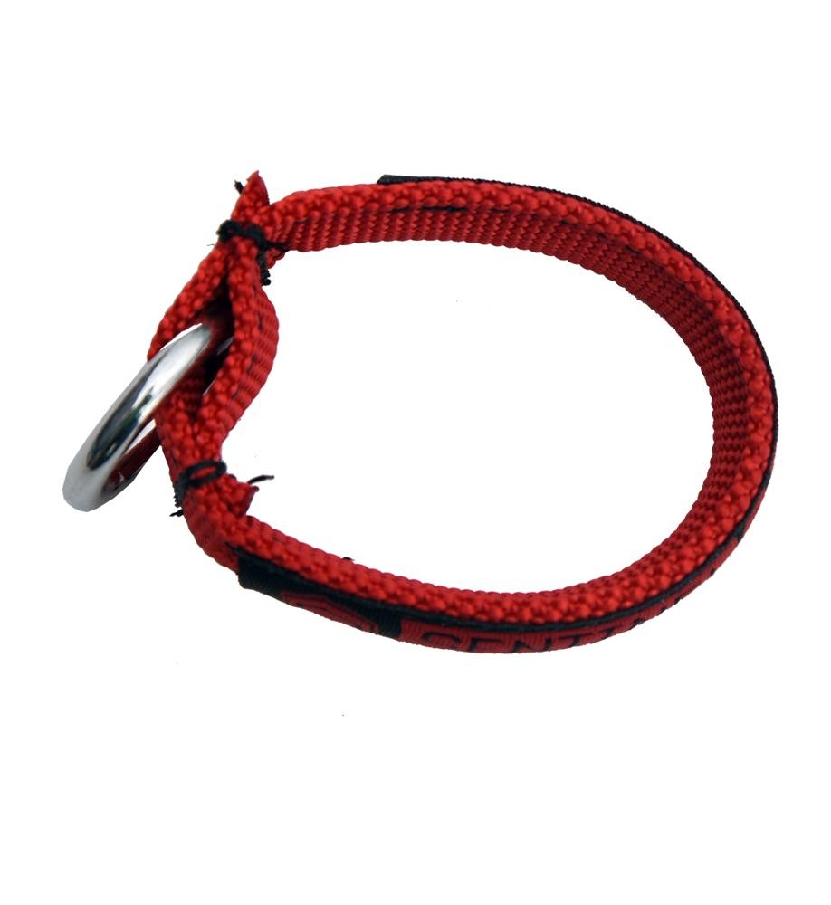 Sentinel Css Safety Red Webbing Loop W/metal Ring - 2016
