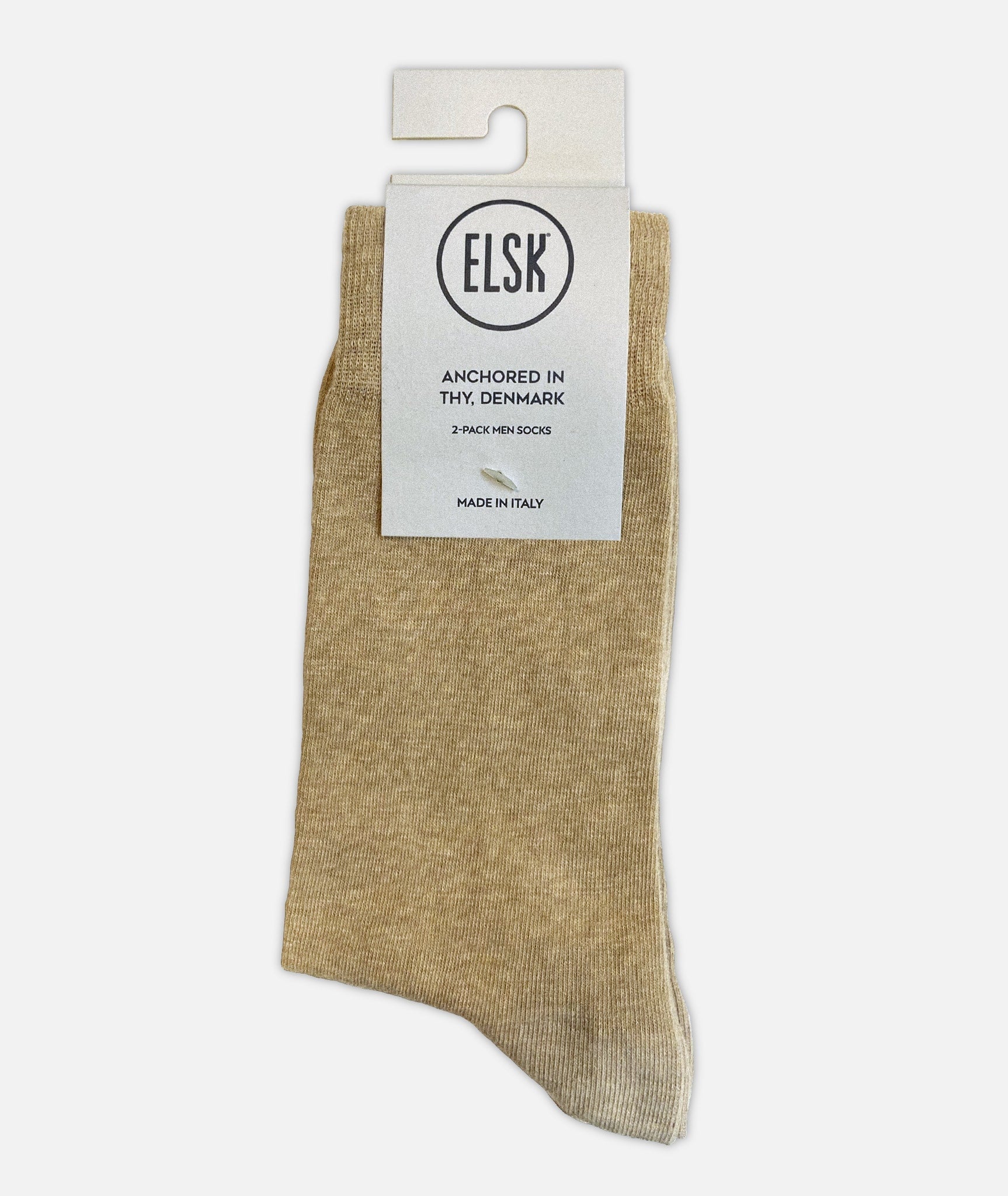09004 | Elsk® Eik Socks. 2-Pack | Warm Sand