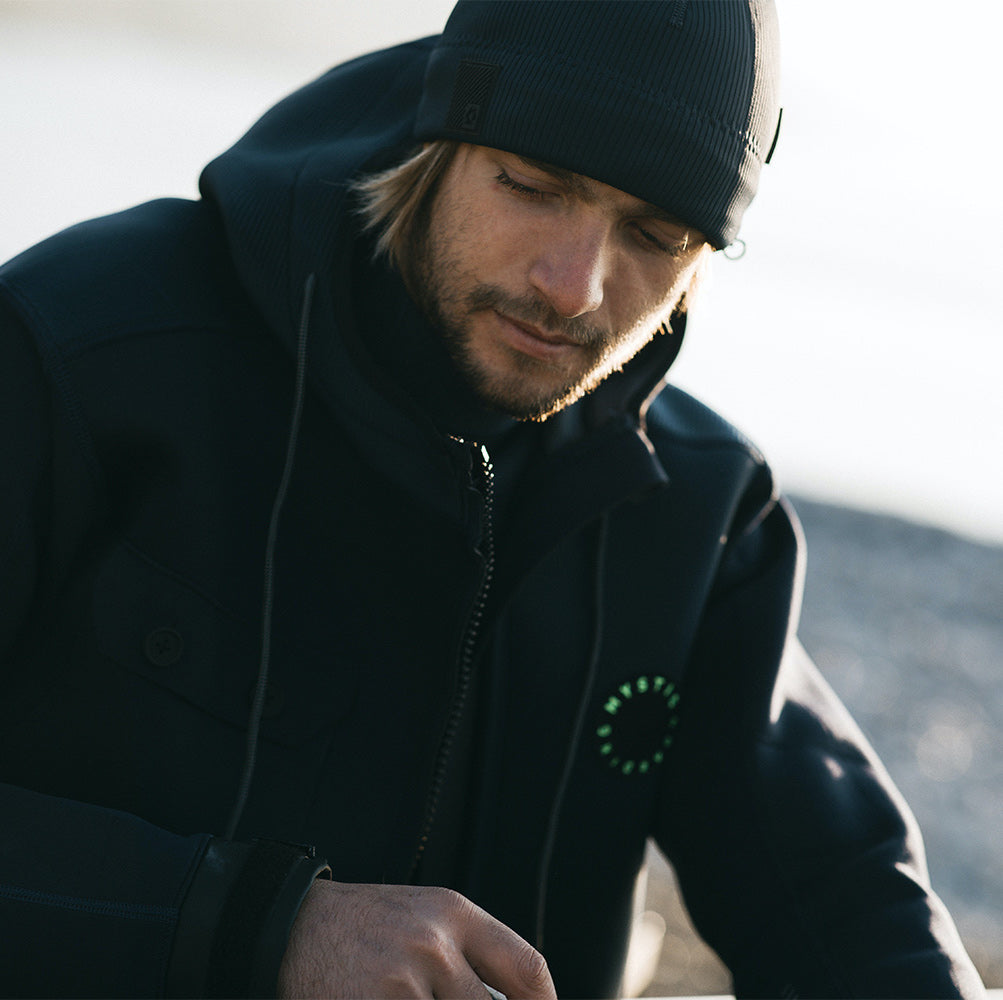 Mystic - Ocean Jacket - Navy/Lime