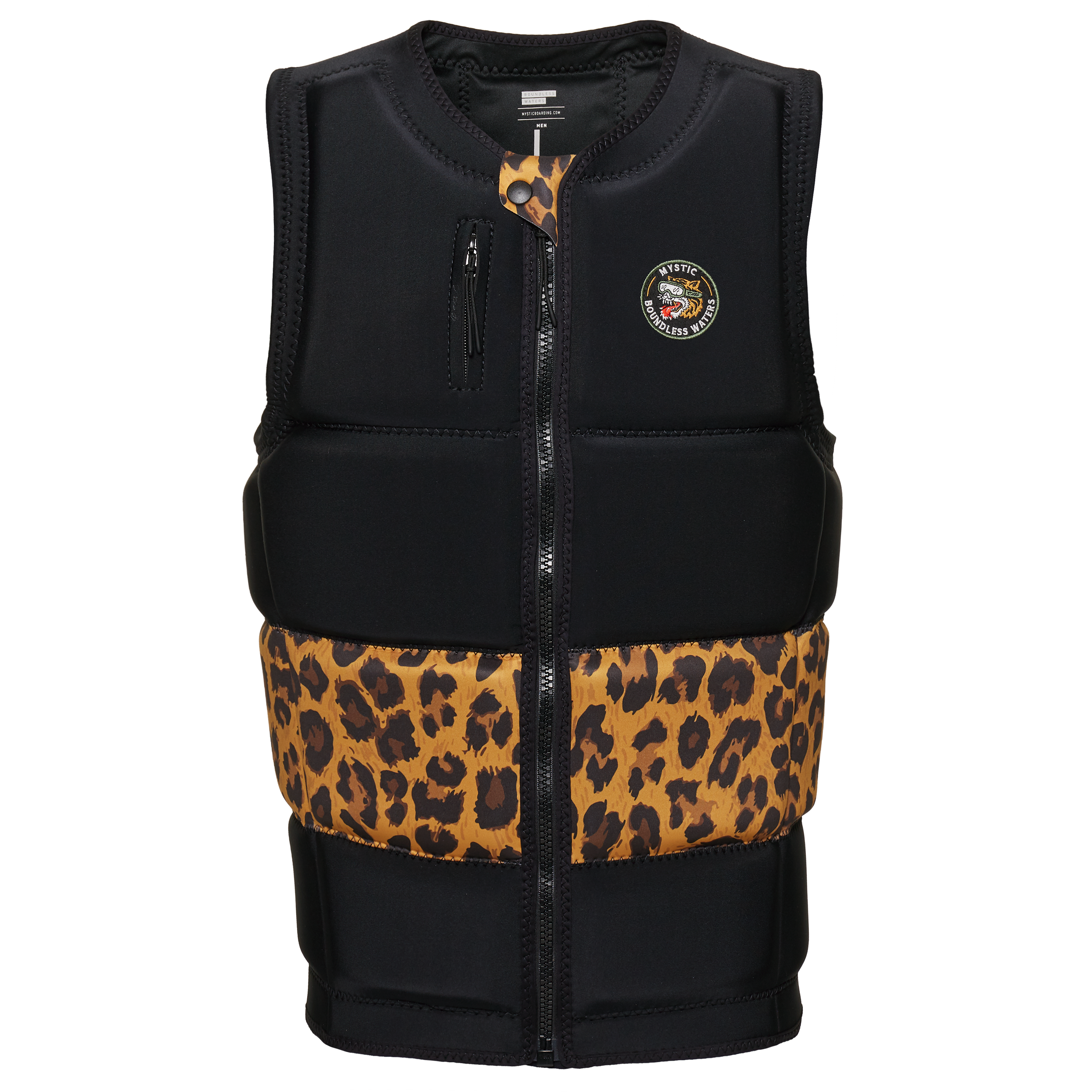 Mystic - Zuupack Impact Vest Fzip Wake - Black