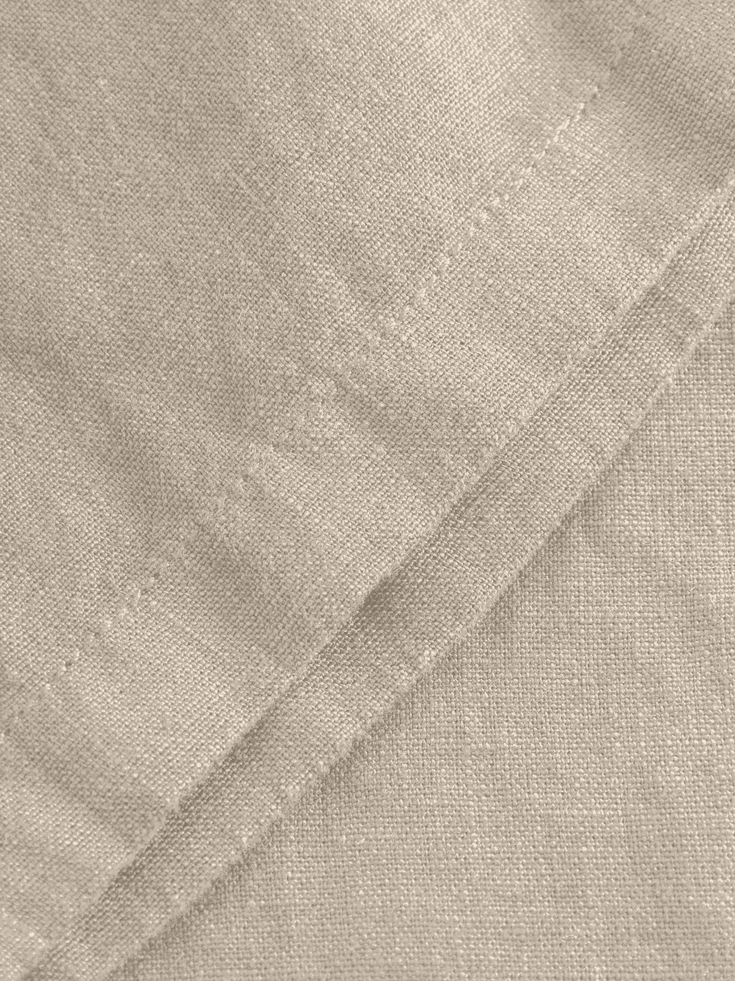 KnowledgeCotton Apparel - Loose Linen shorts - GOTS/Vegan - Light feather gray