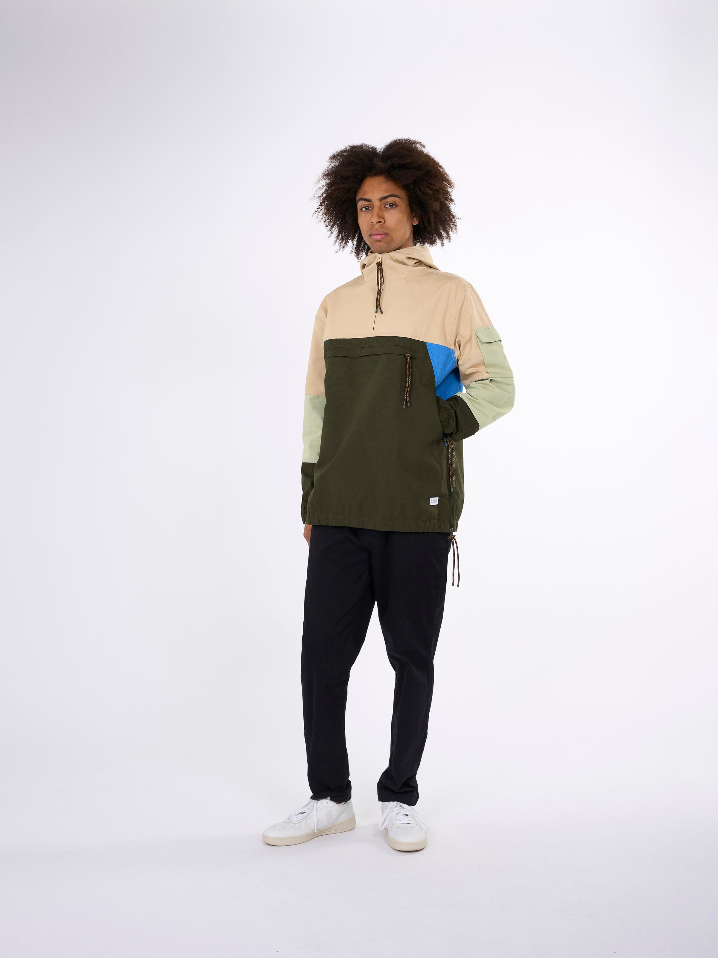 KnowledgeCotton Apparel  - Rib stop anorak - GOTS/Vegan