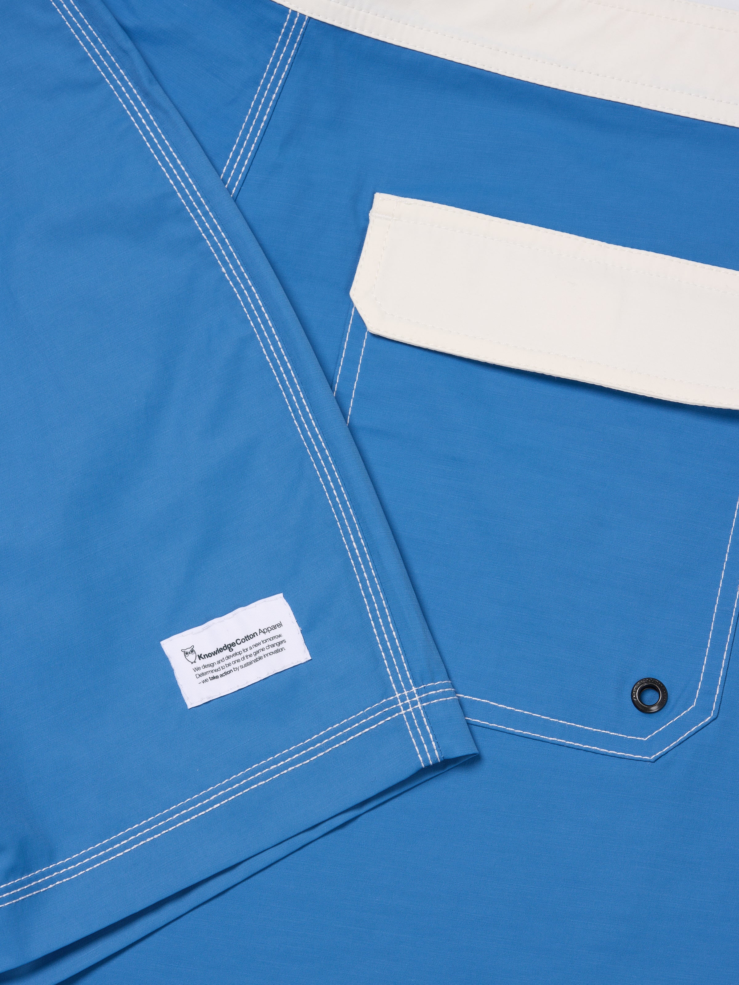 KnowledgeCotton Apparel  - Board swim shirts - GRS/Vegan PETA - Campanula