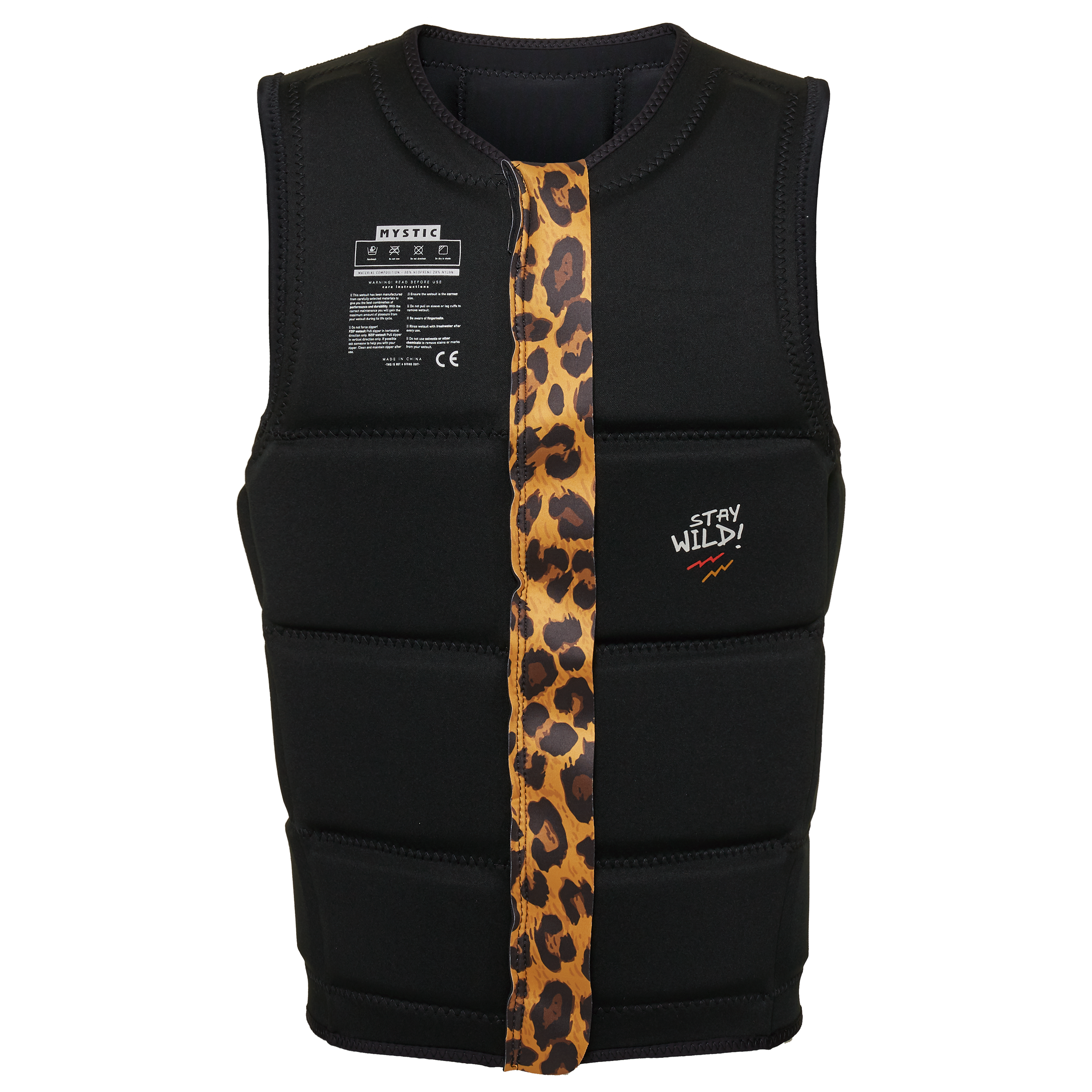 Mystic - Zuupack Impact Vest Fzip Wake - Black