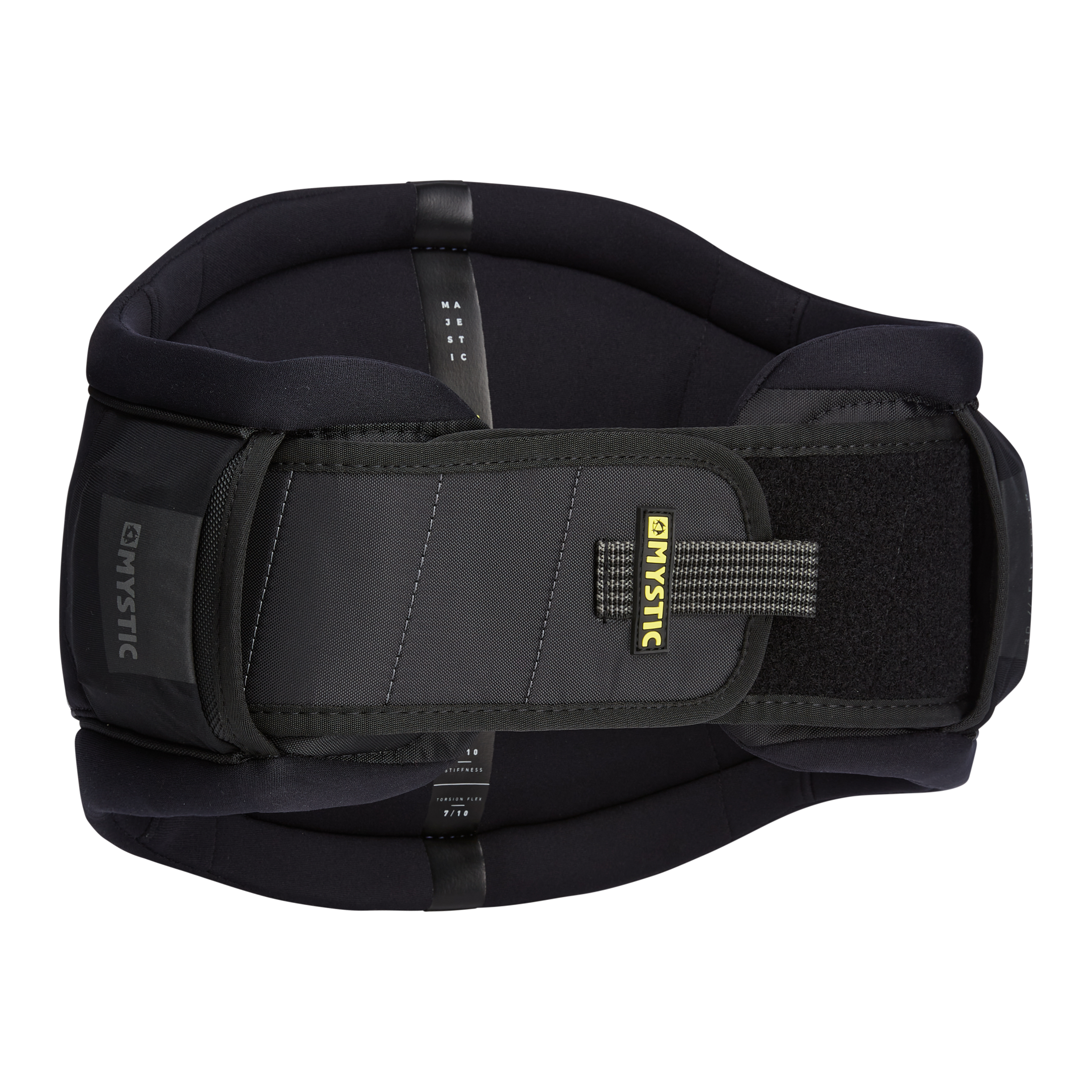 Mystic - Majestic Waist Harness 'Dirty Habits' - Black/Yellow