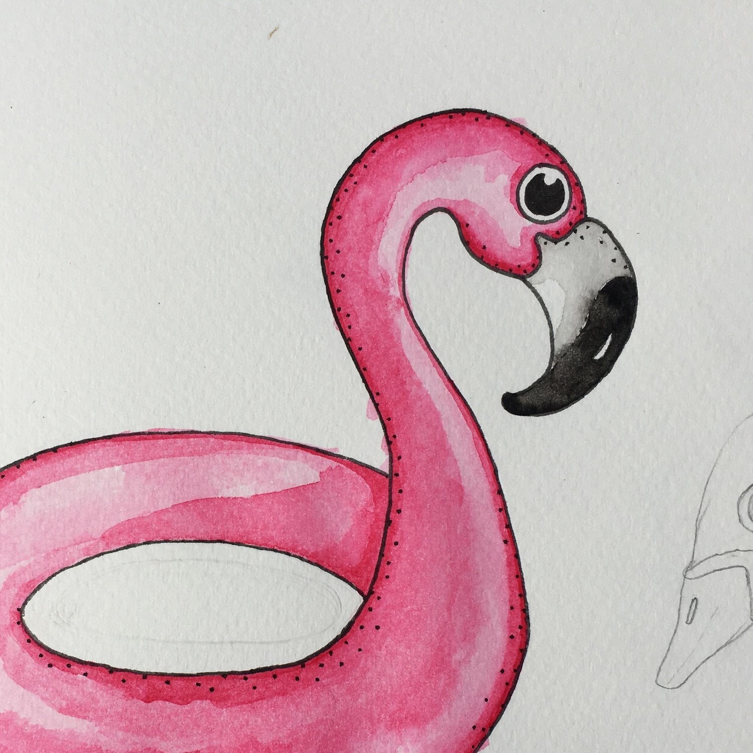 Lakor - Vamos flamingo T-shirt