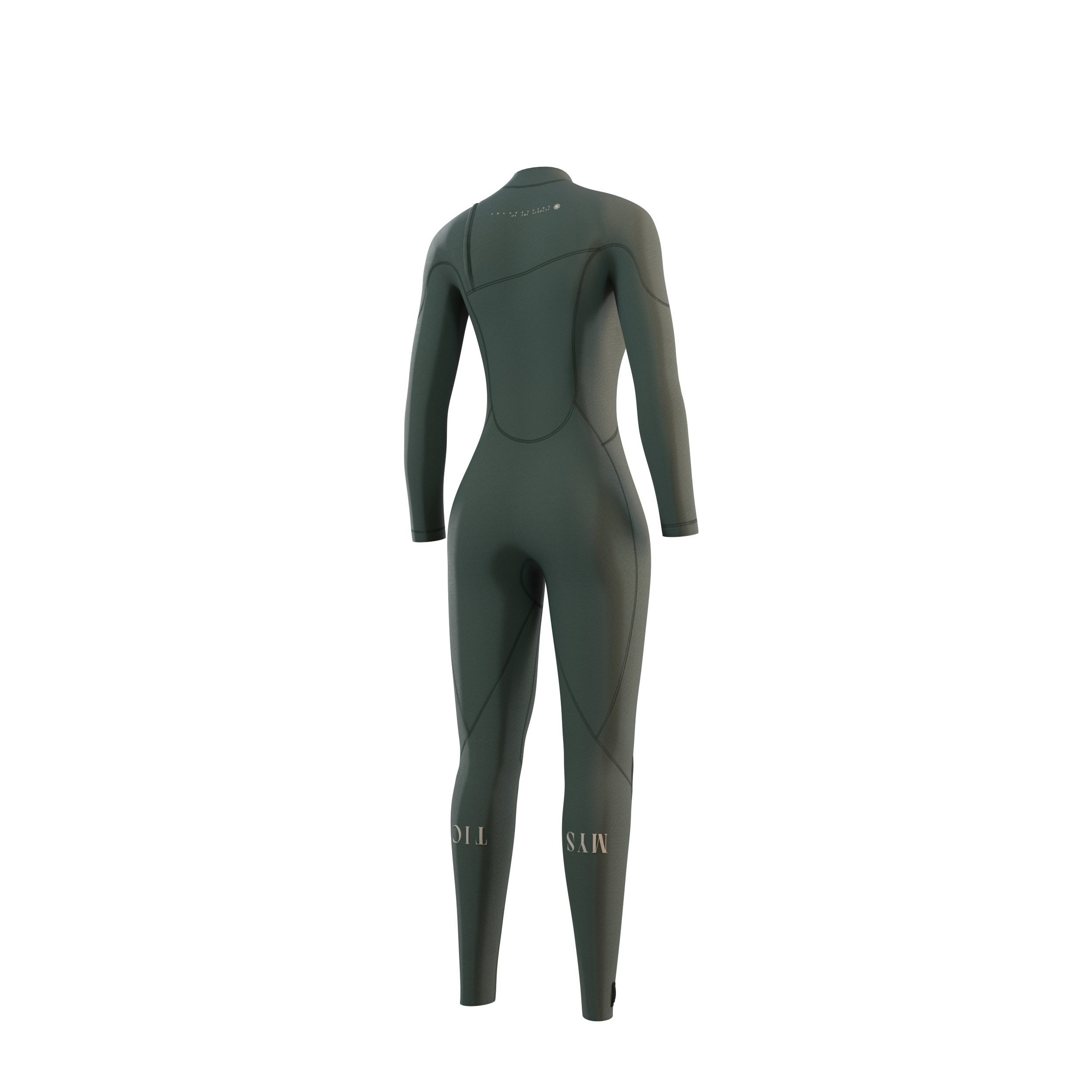 Mystic - The One Fullsuit 4/3mm Zipfree Women - Dark Olive