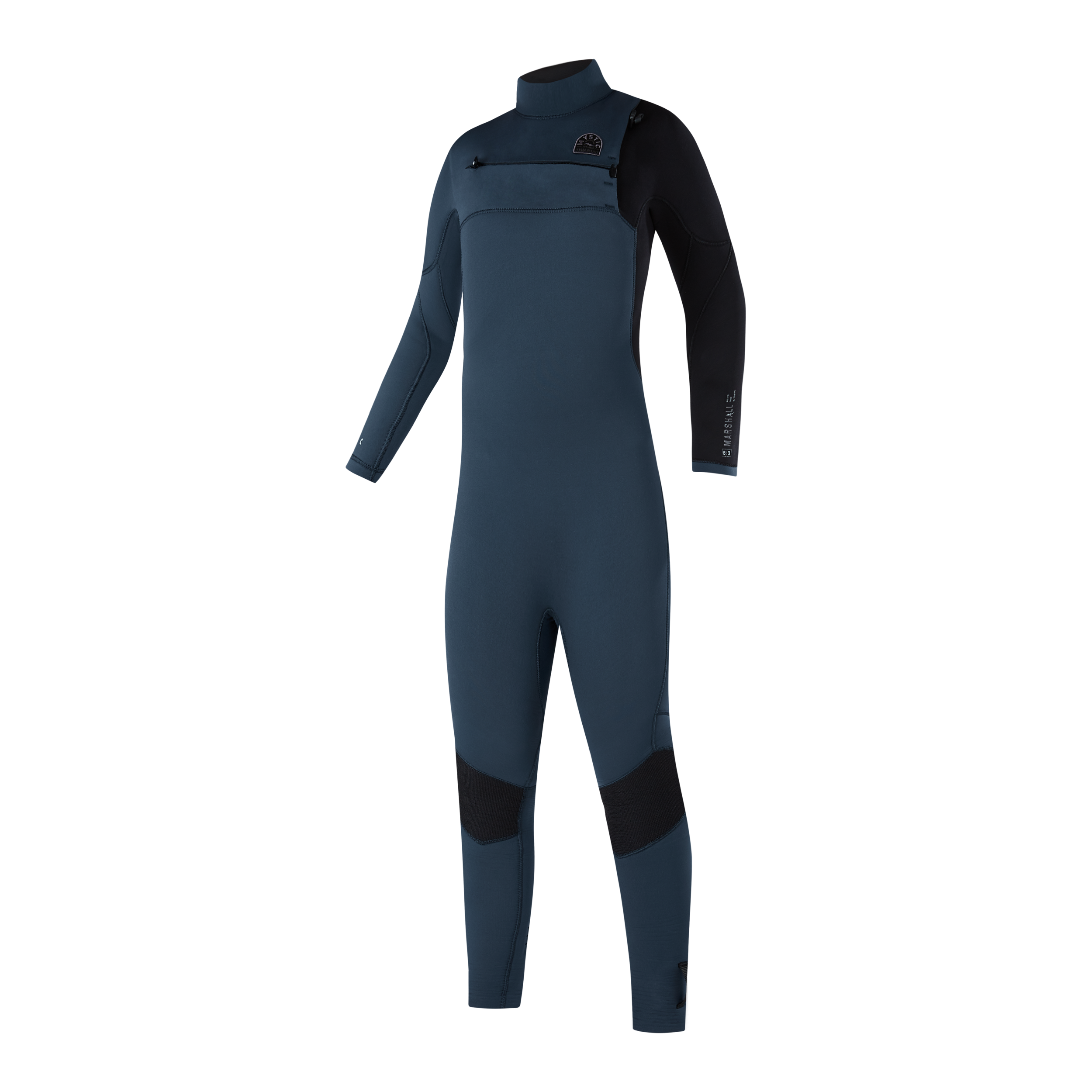 Mystic - Marshall Fullsuit 5/3mm Fzip Junior - Night Blue