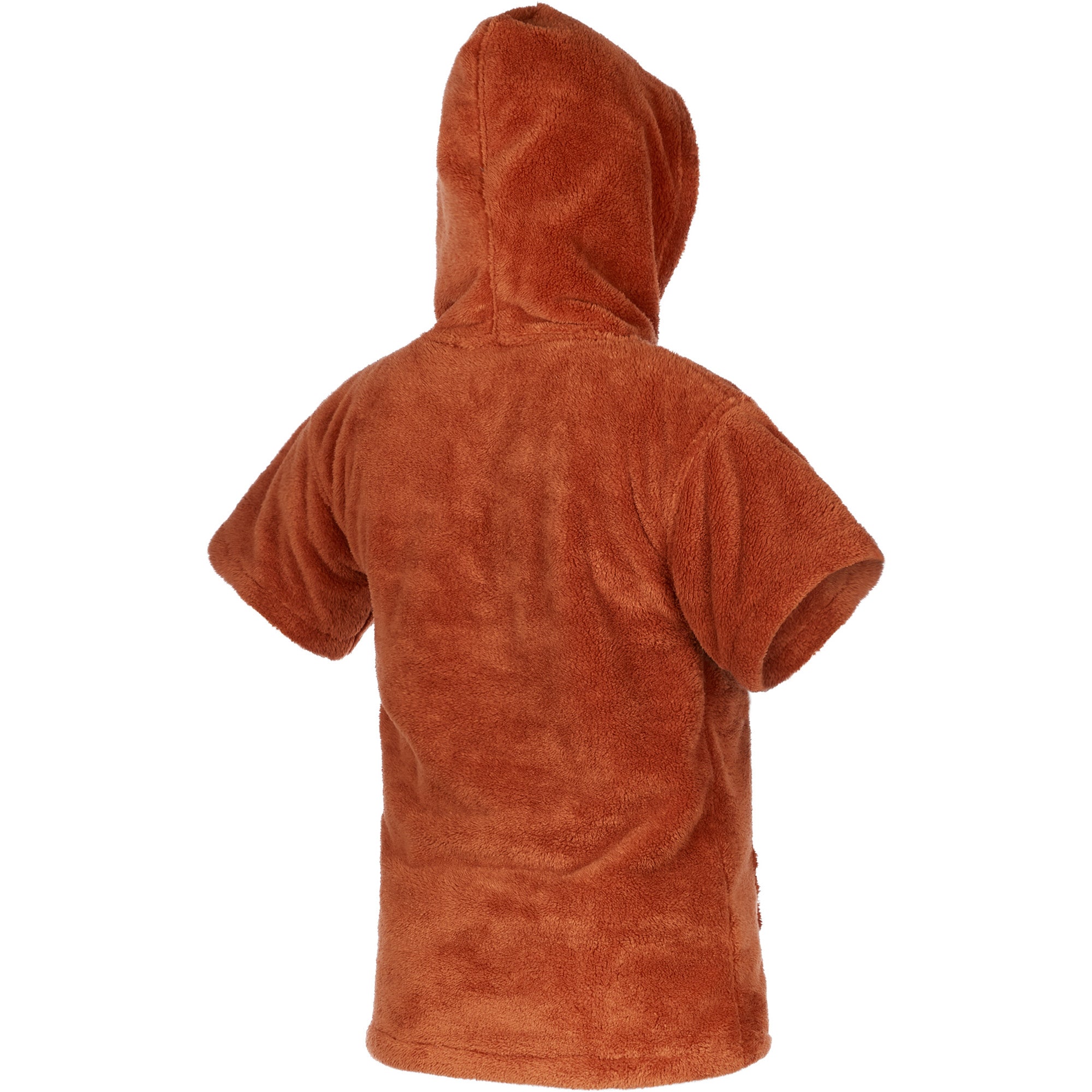 Mystic Poncho Teddy Kids - Rusty Red