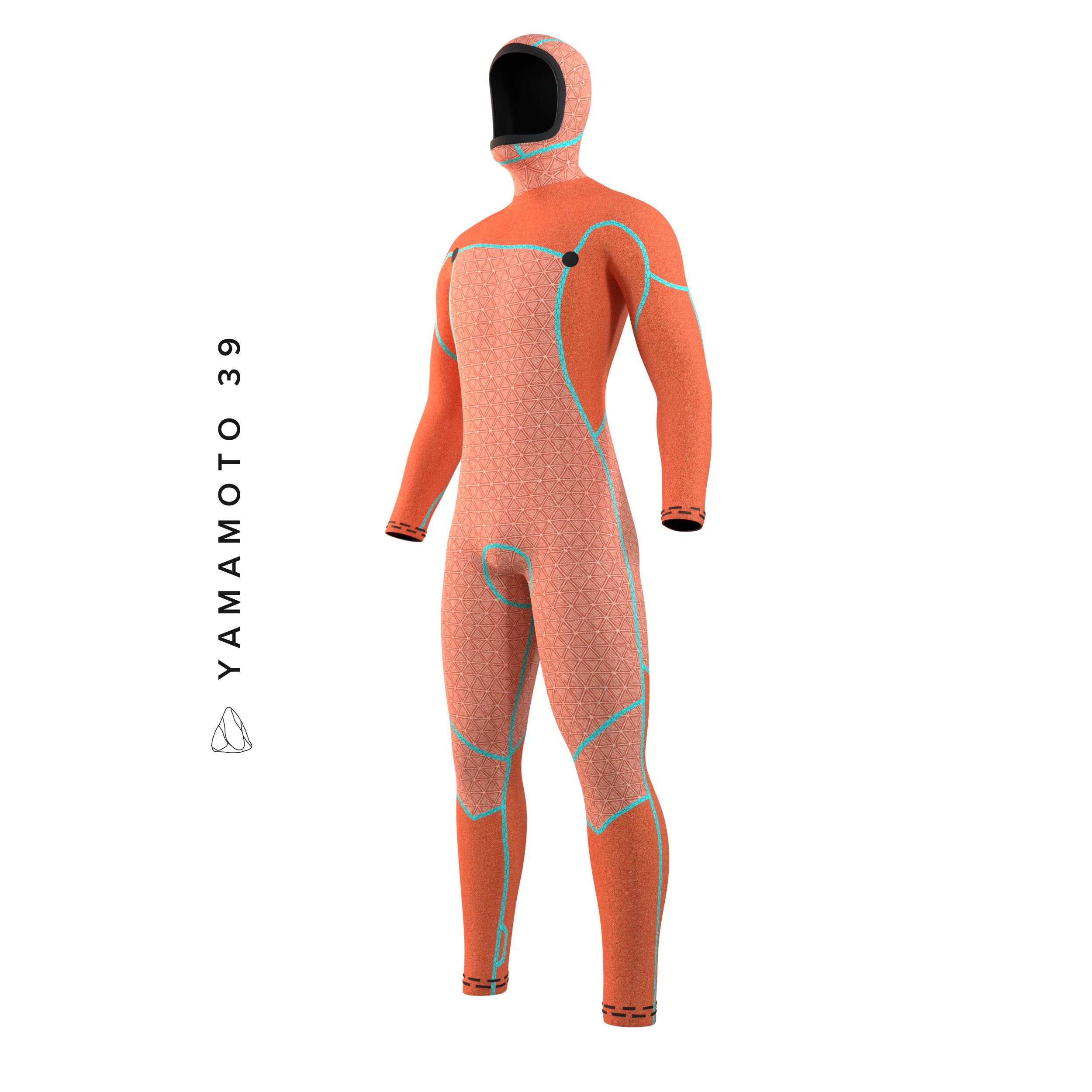 Voltt Hooded Wetsuit 6/4/3mm Fzip