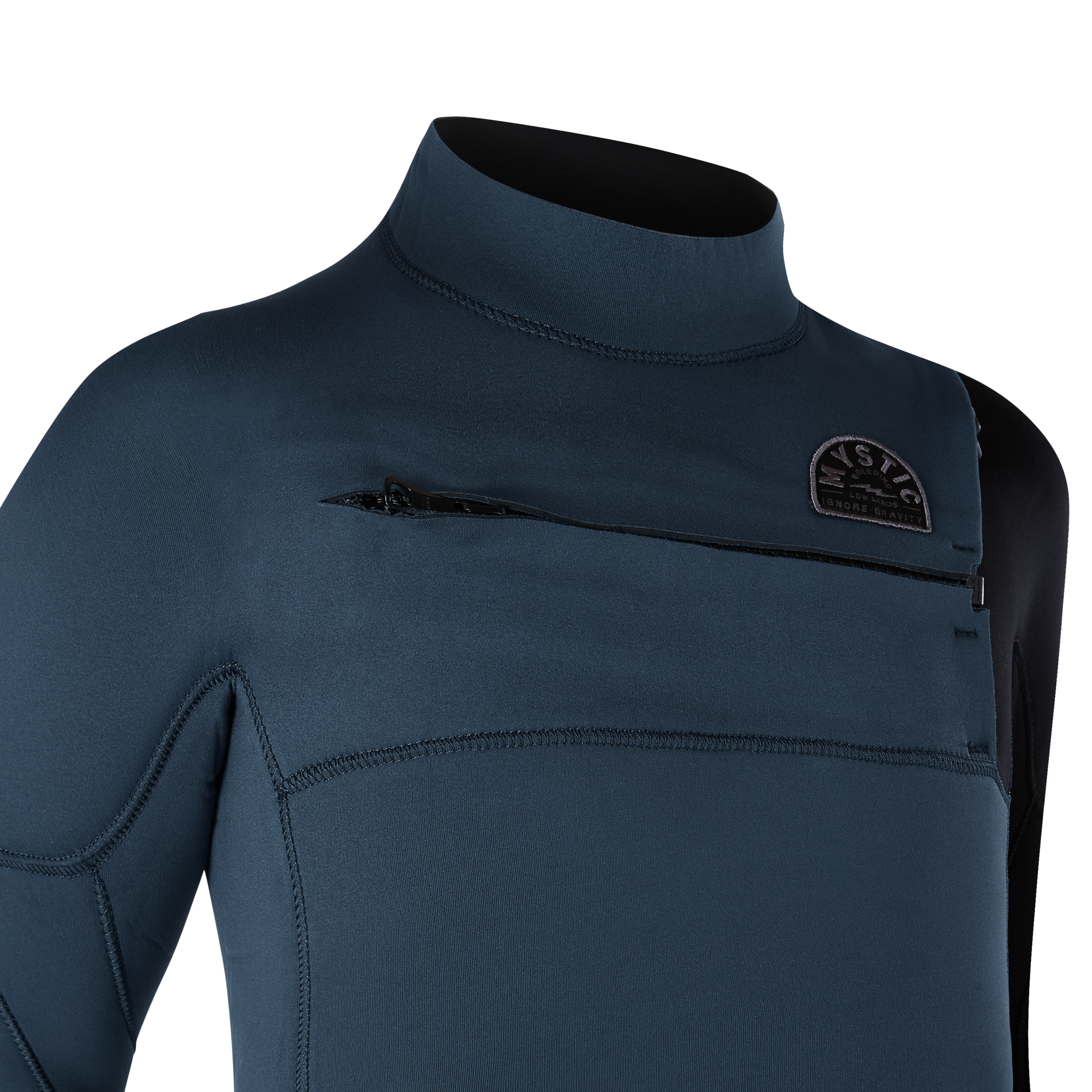 Mystic - Marshall Fullsuit 5/3mm Fzip Junior - Night Blue