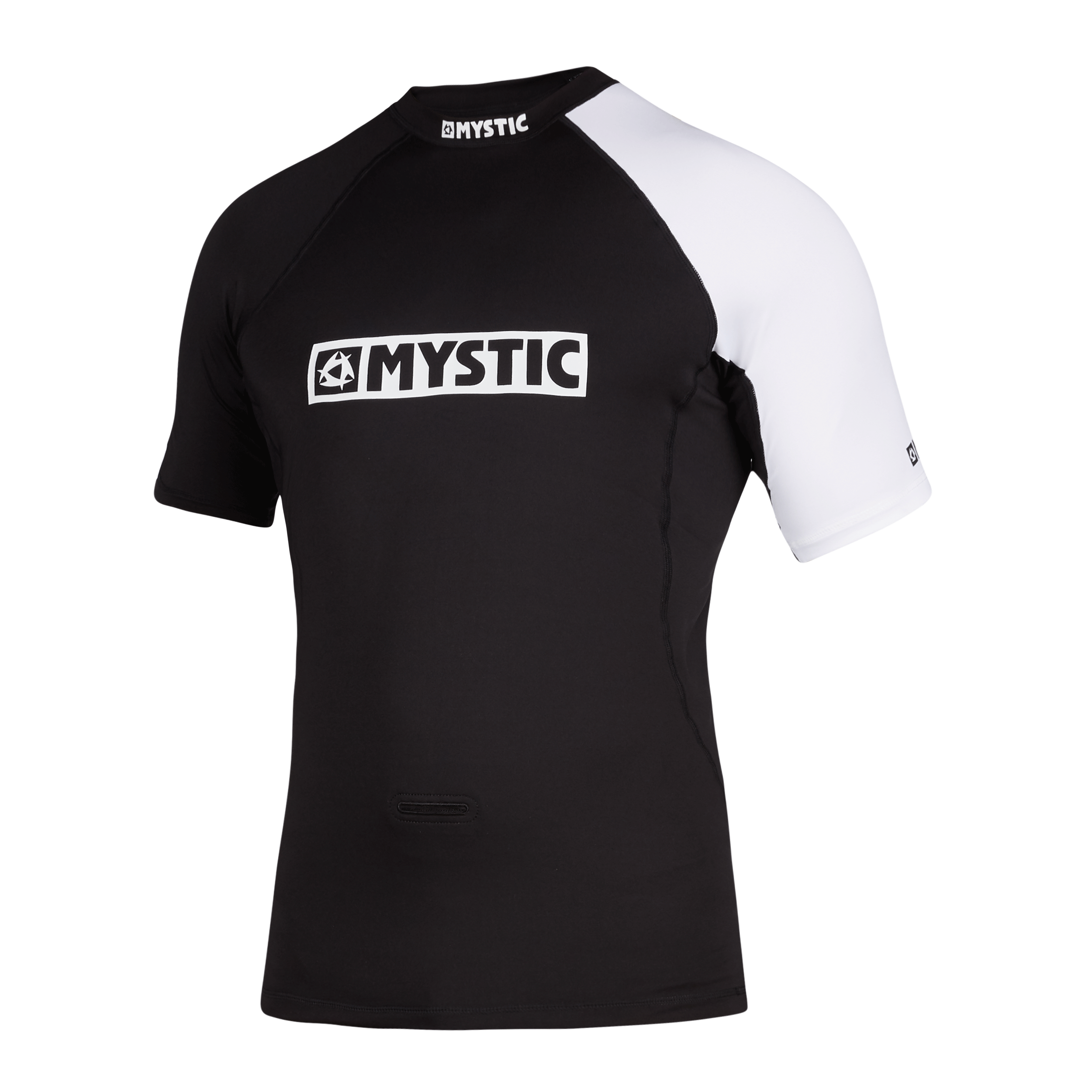 Mystic - Event S/S Rashvest Chest Logo - Black
