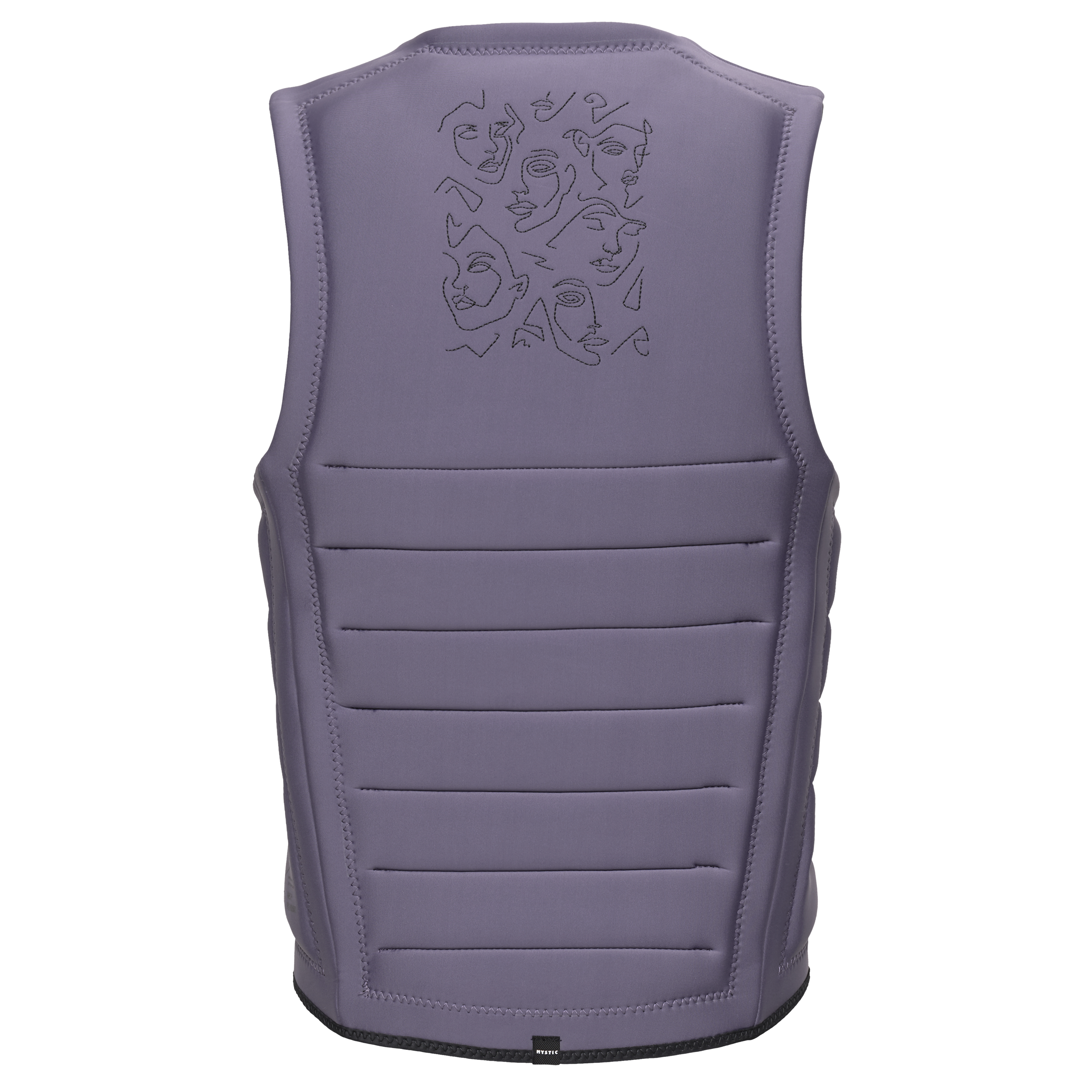 Mystic - Mayhem Impact Vest Fzip Wake - Black